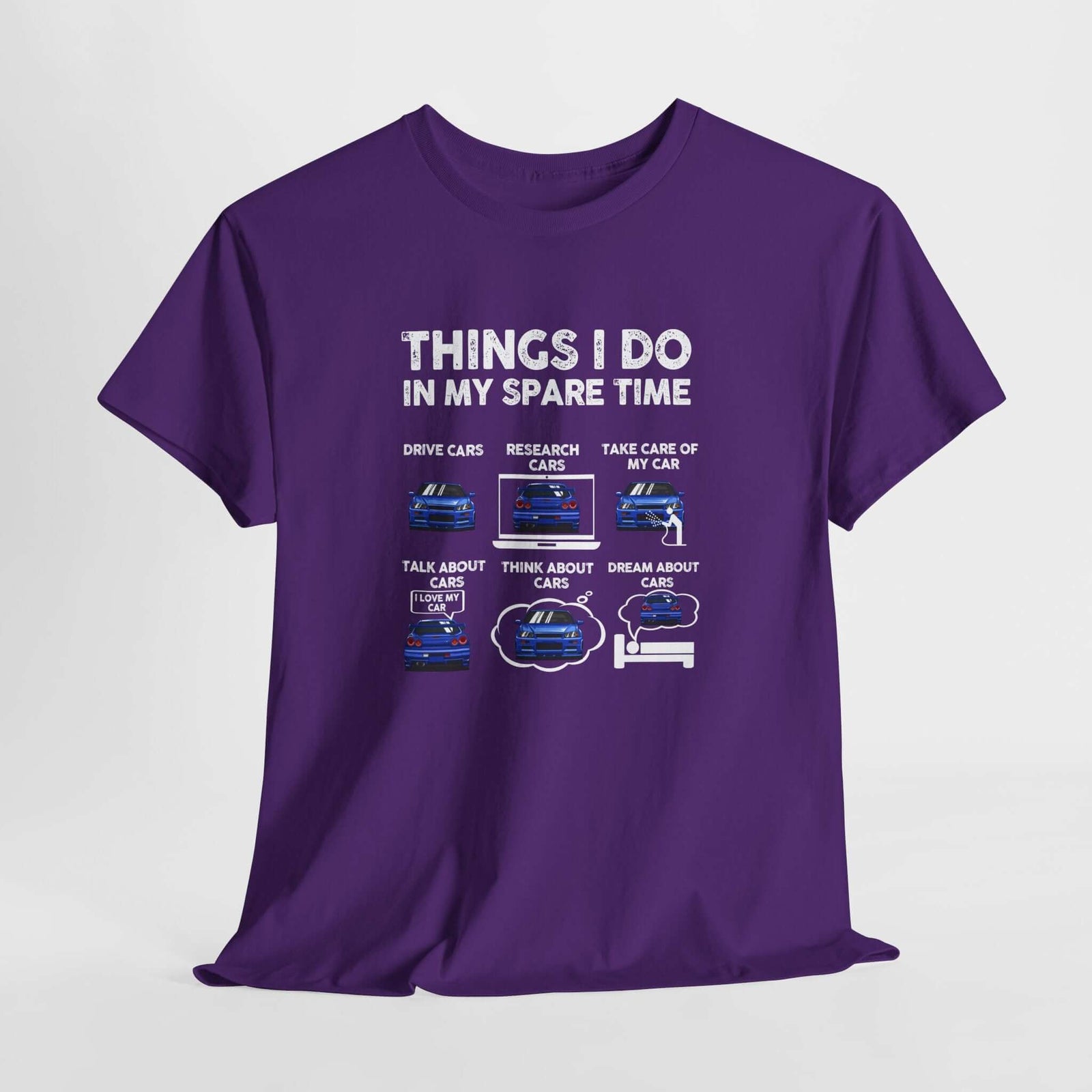 Things I Do in My Spare Time T-Shirt - JDM Car Enthusiast Shirt