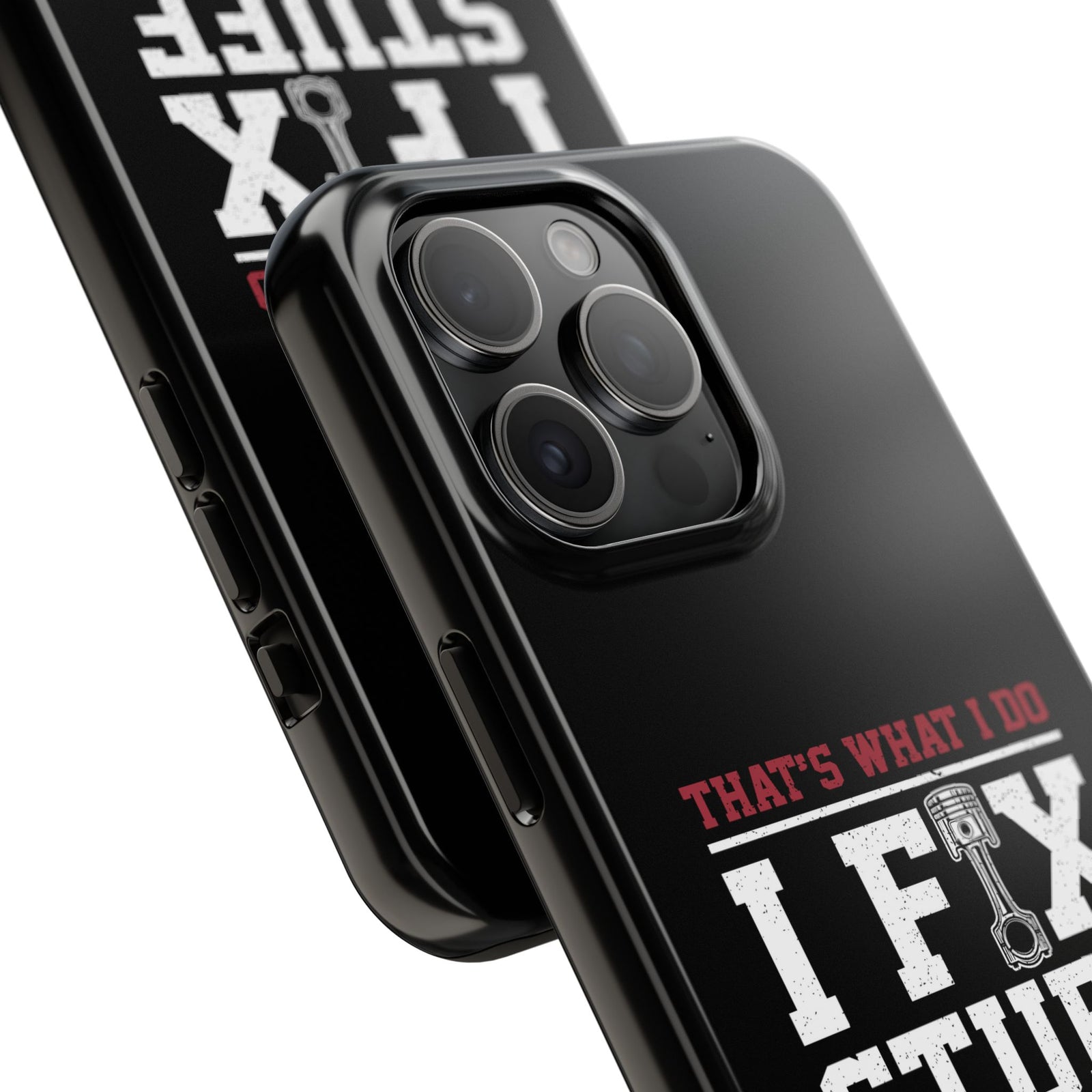 I Fix Stuff and I Know Things Phone Case | Mechanic & Handyman Gift