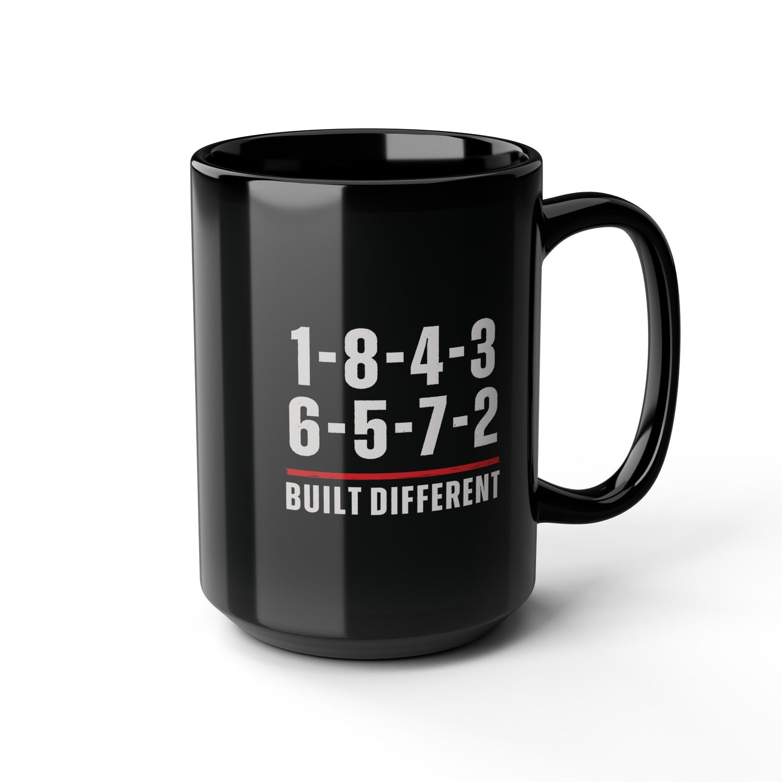 Built Different V8 Firing Order Mug coffee mug - funny car guy gift