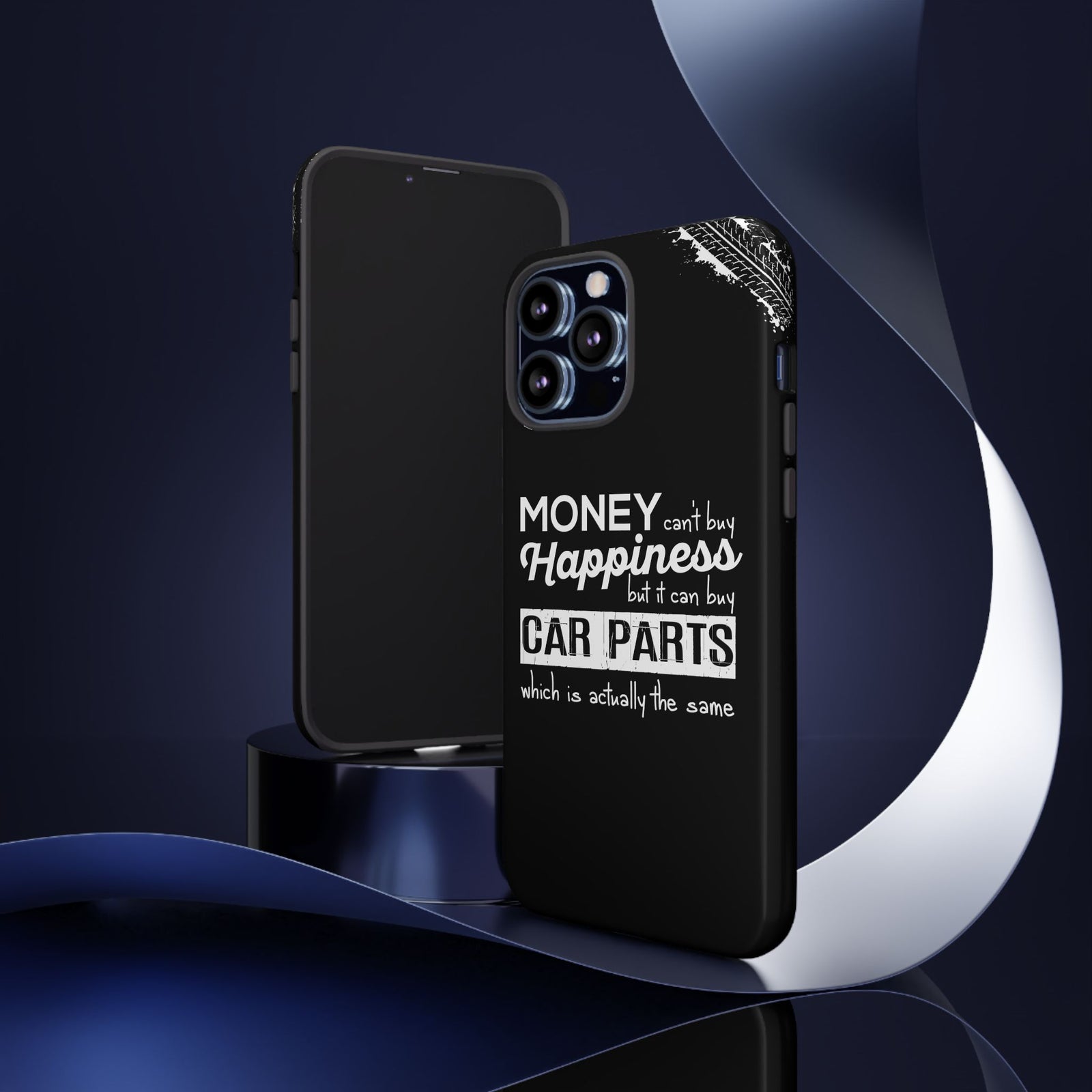 More Car Parts Equals Happiness Tough Phone Case | Car Enthusiast Gift