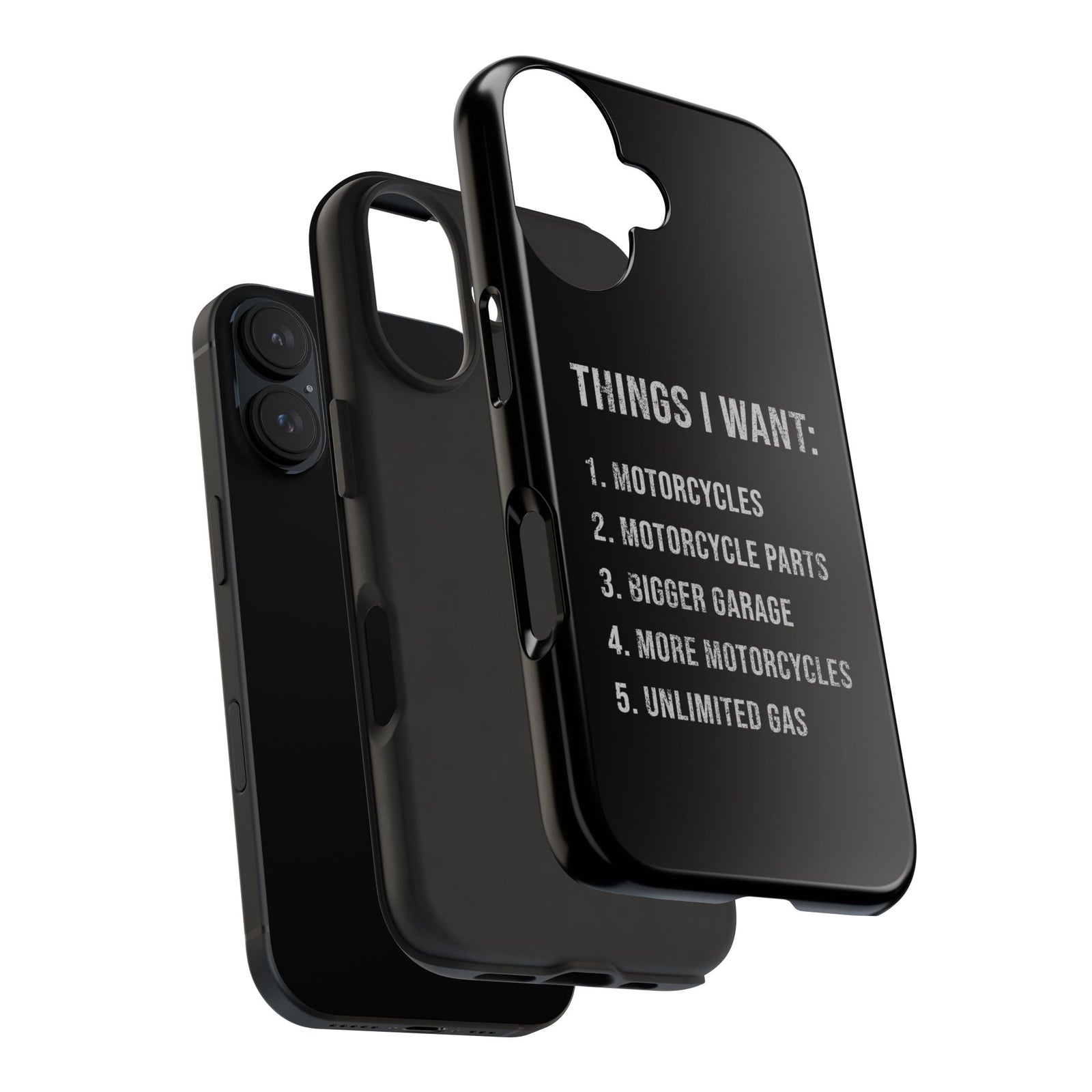 Things I Want: Motorcycles Phone Case | Biker Gift
