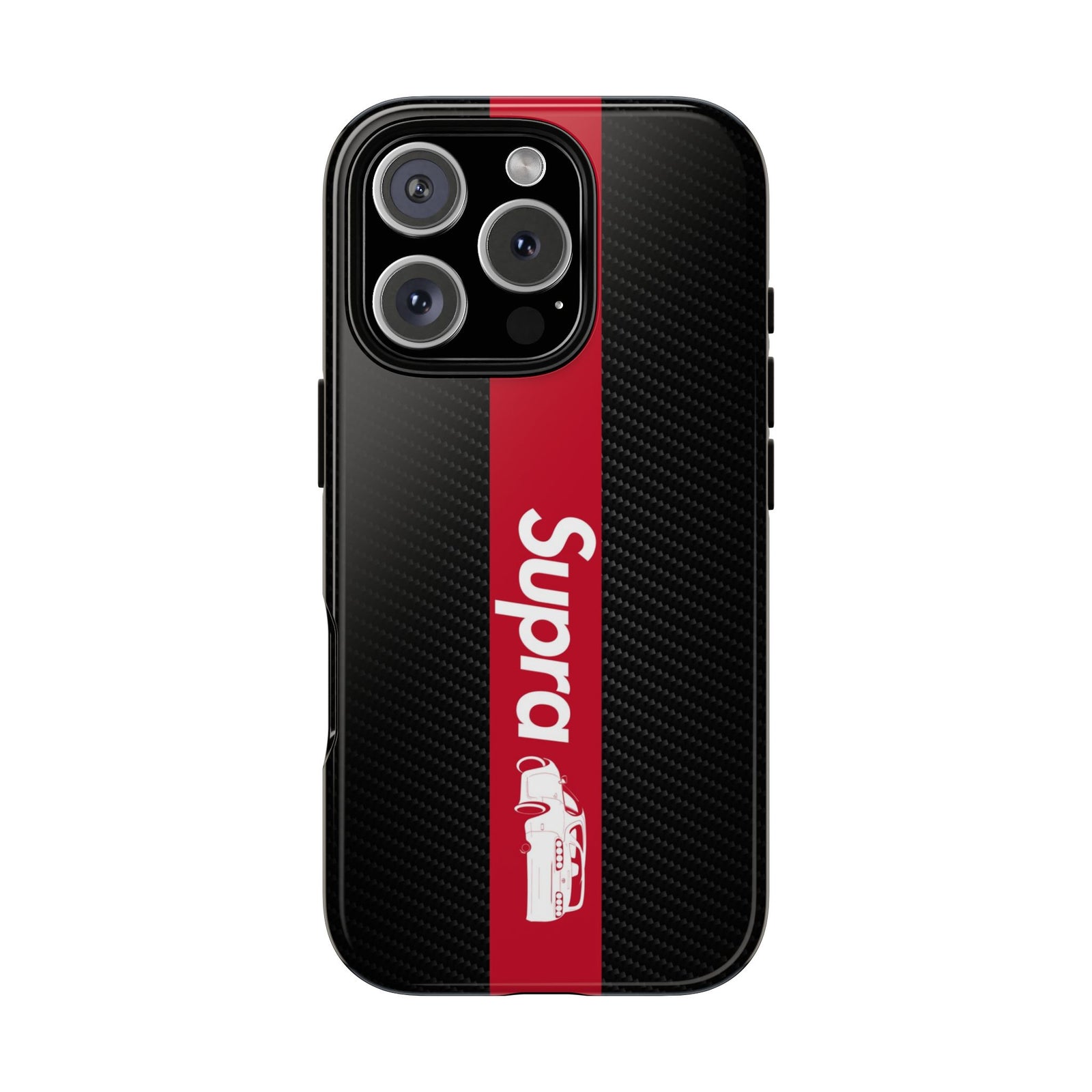 JDM Style Design Tough Phone Case - iPhone 16 Pro, glossy, front view