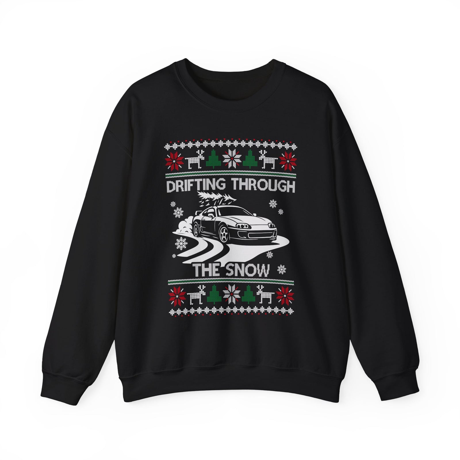 Christmas Drifting JDM Legend Crewneck Sweatshirt