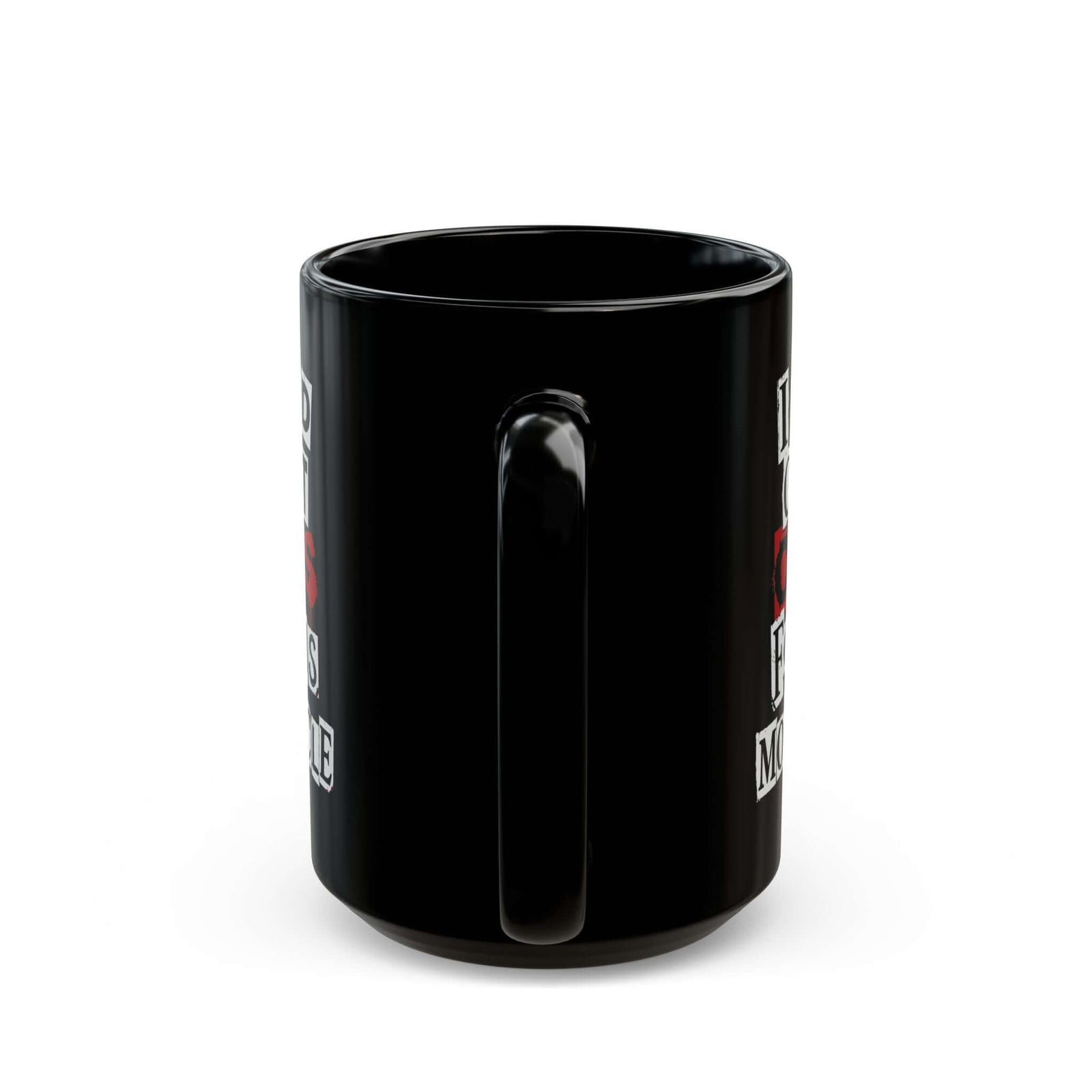 I Would Commit Crimes for This Motorcycle Mug - 15oz black coffee mug, handle facing front