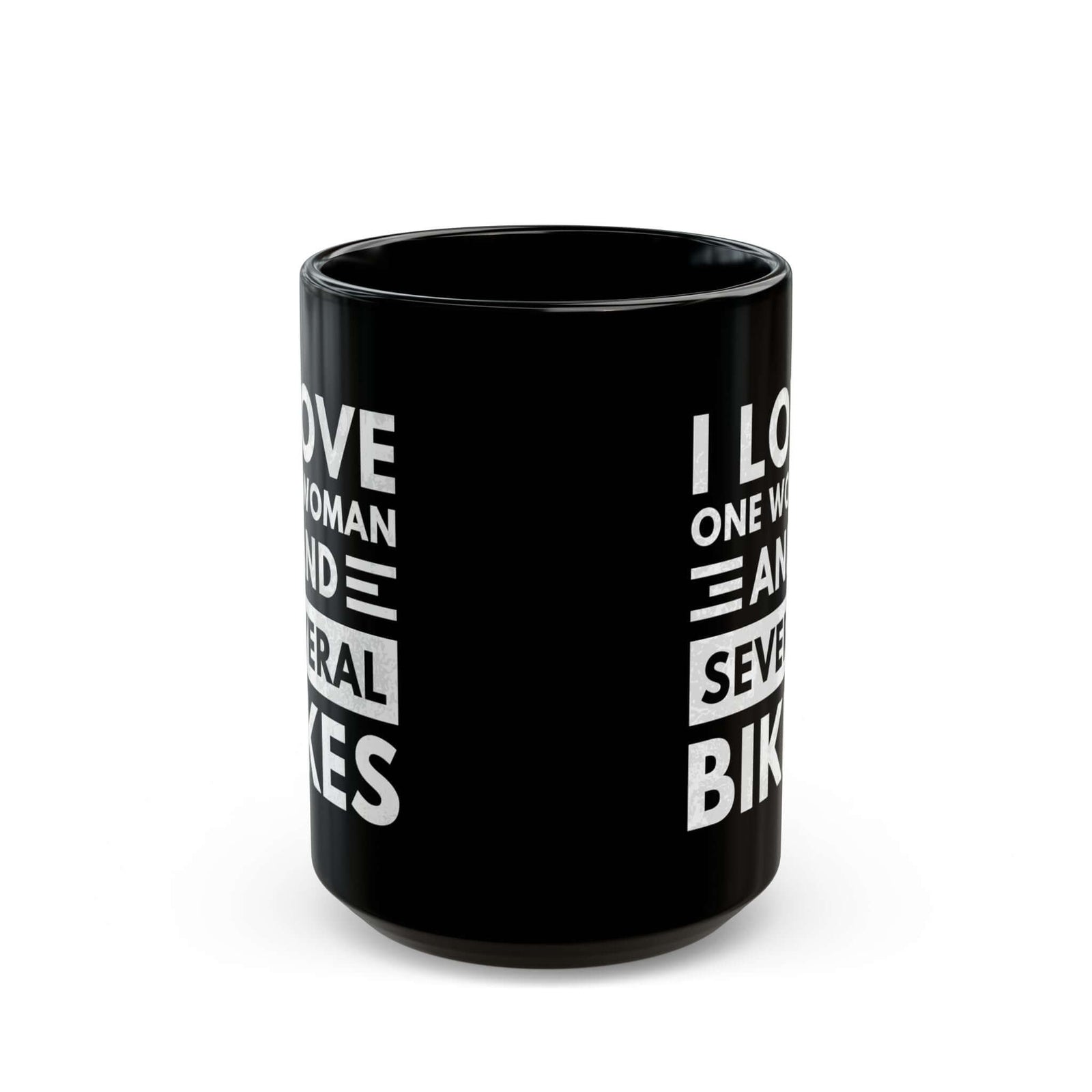 I Love One Woman and Several Bikes Coffee Mug coffee cup - gearhead gift idea