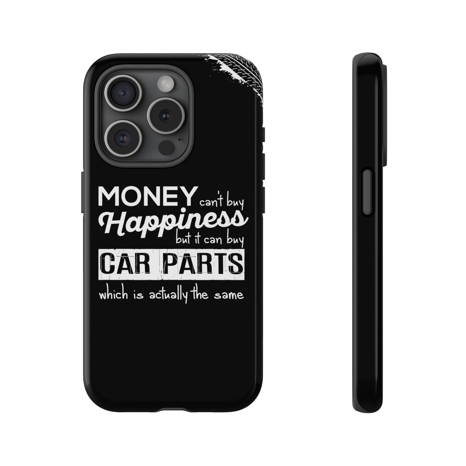 More Car Parts Equals Happiness Tough Phone Case | Car Enthusiast Gift