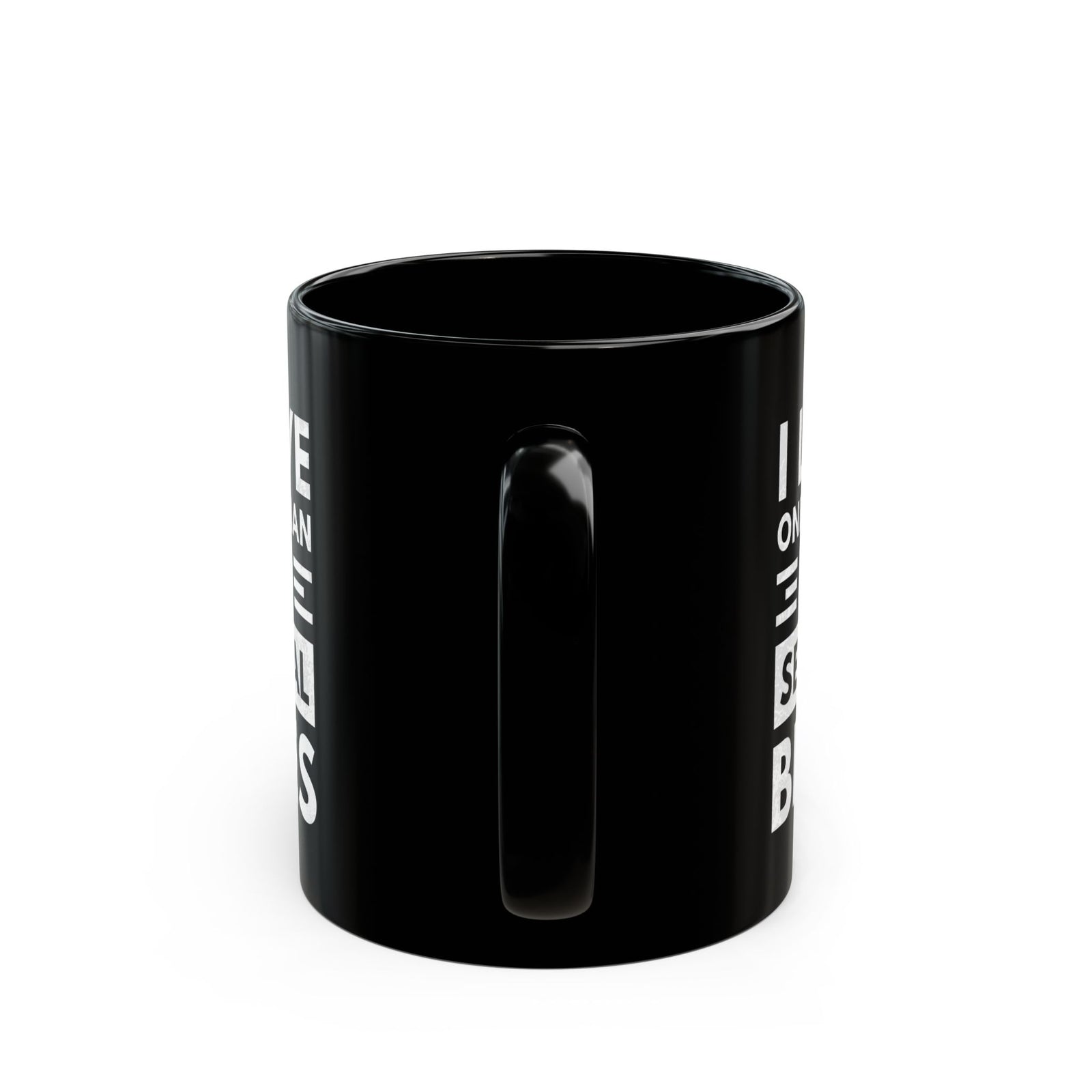 I Love One Woman and Several Bikes Coffee Mug - 11oz black coffee mug, handle facing front