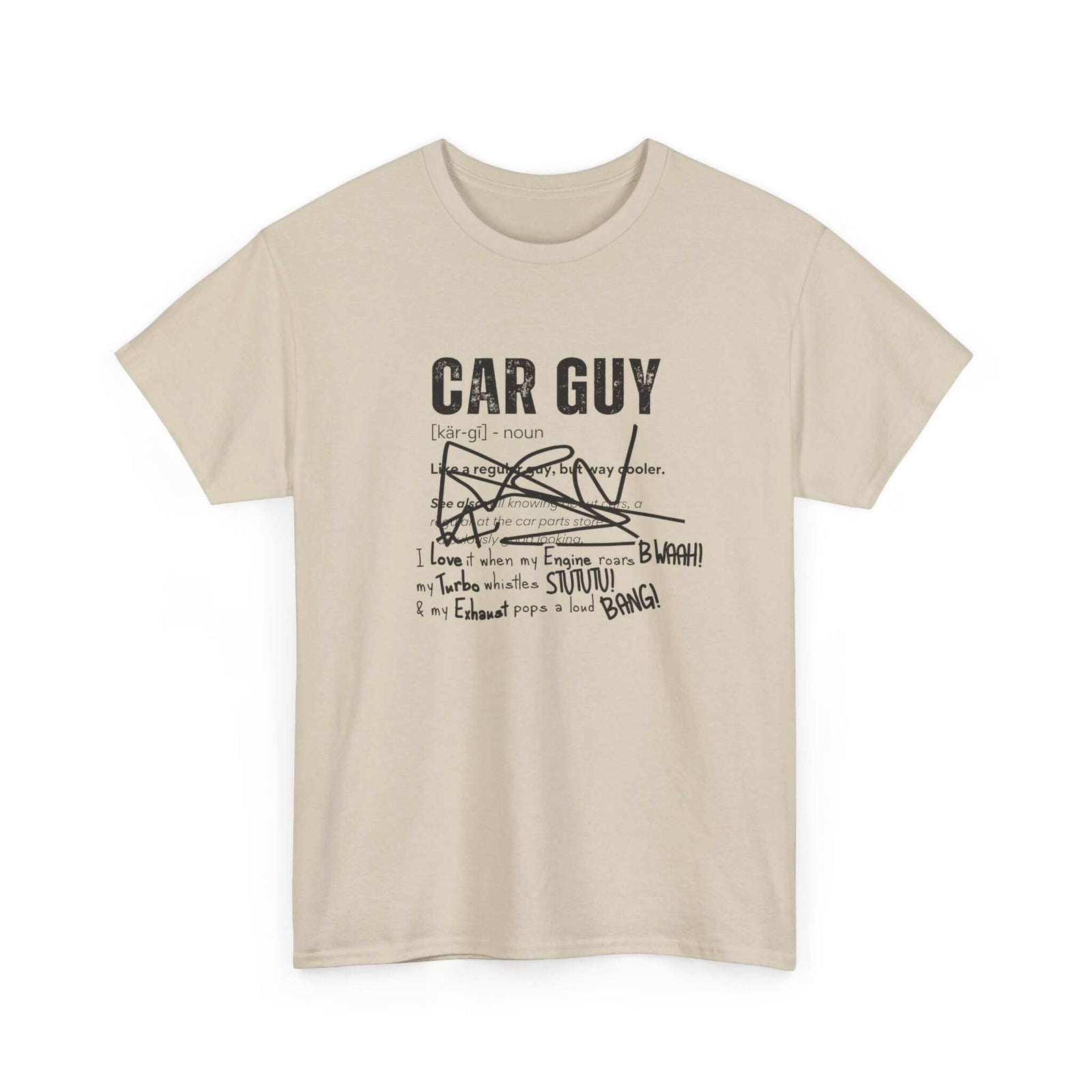 Car guy definition shirt - funny gift for car lovers and petrolheads