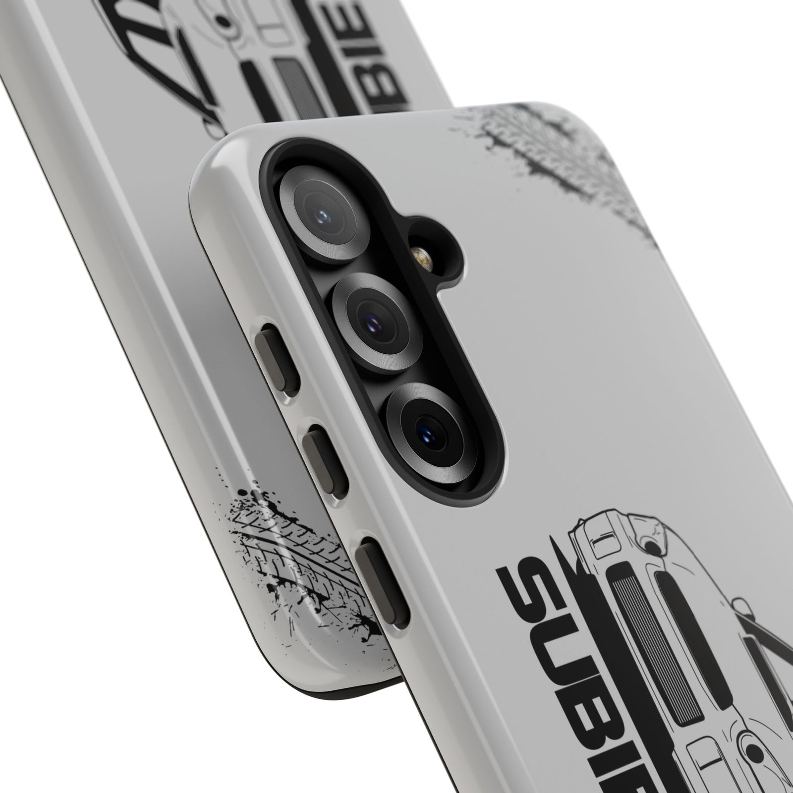 JDM Gang Tough Phone Case - Samsung Galaxy S25 Plus, glossy, camera cutout close-up