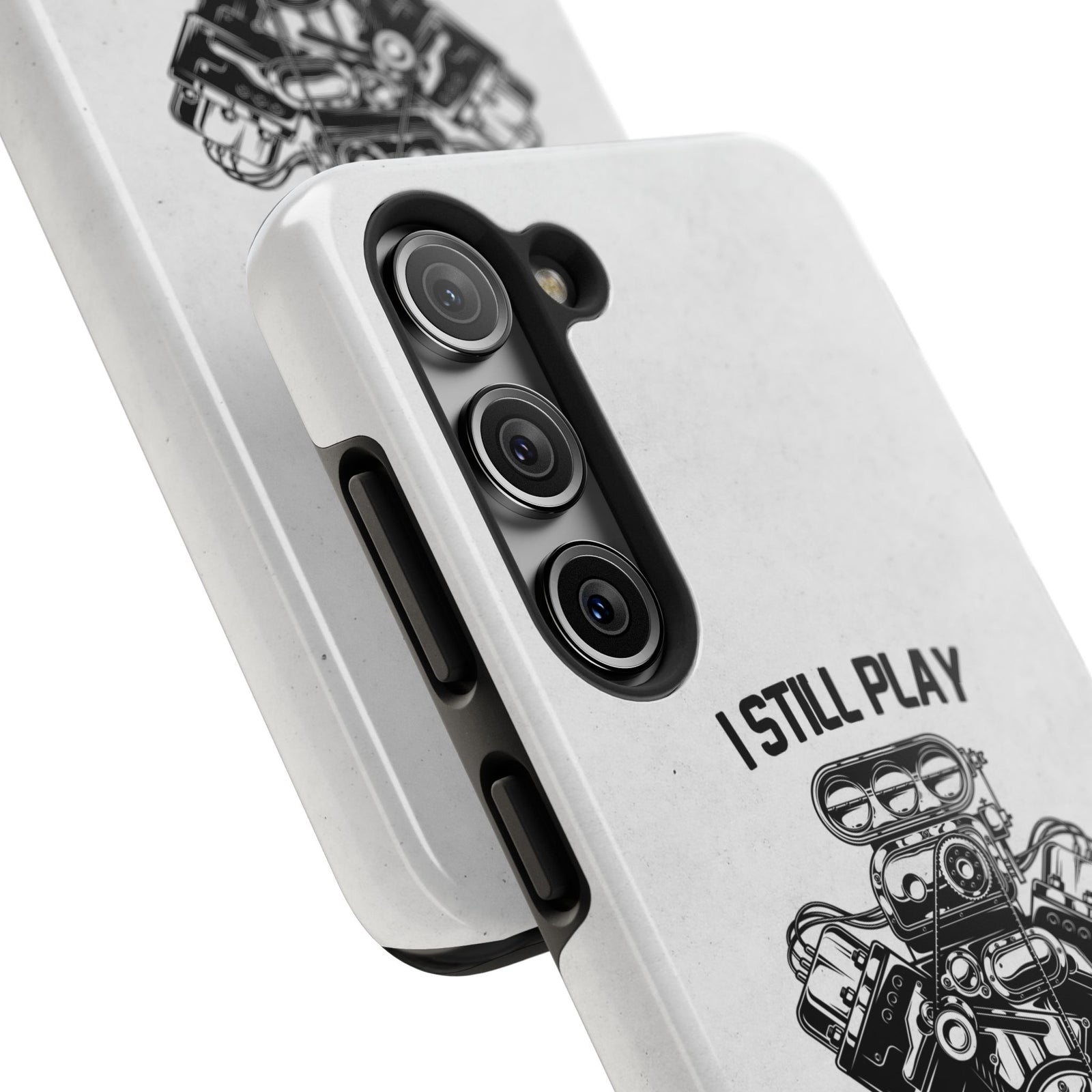 I Still Play with Blocks Engine Swap Tough Phone Case | Car Mechanic Gift