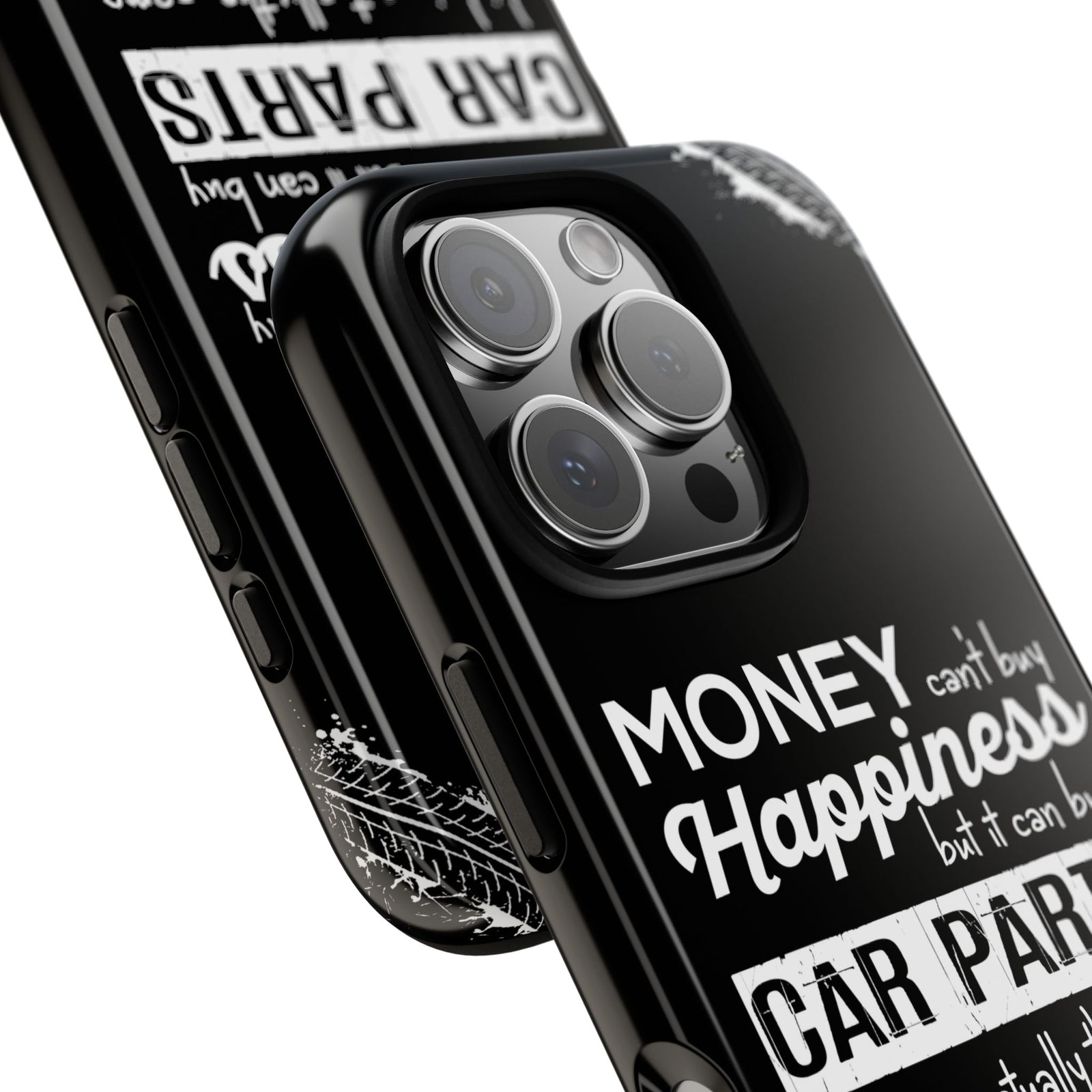 More Car Parts Equals Happiness Tough Phone Case | Car Enthusiast Gift