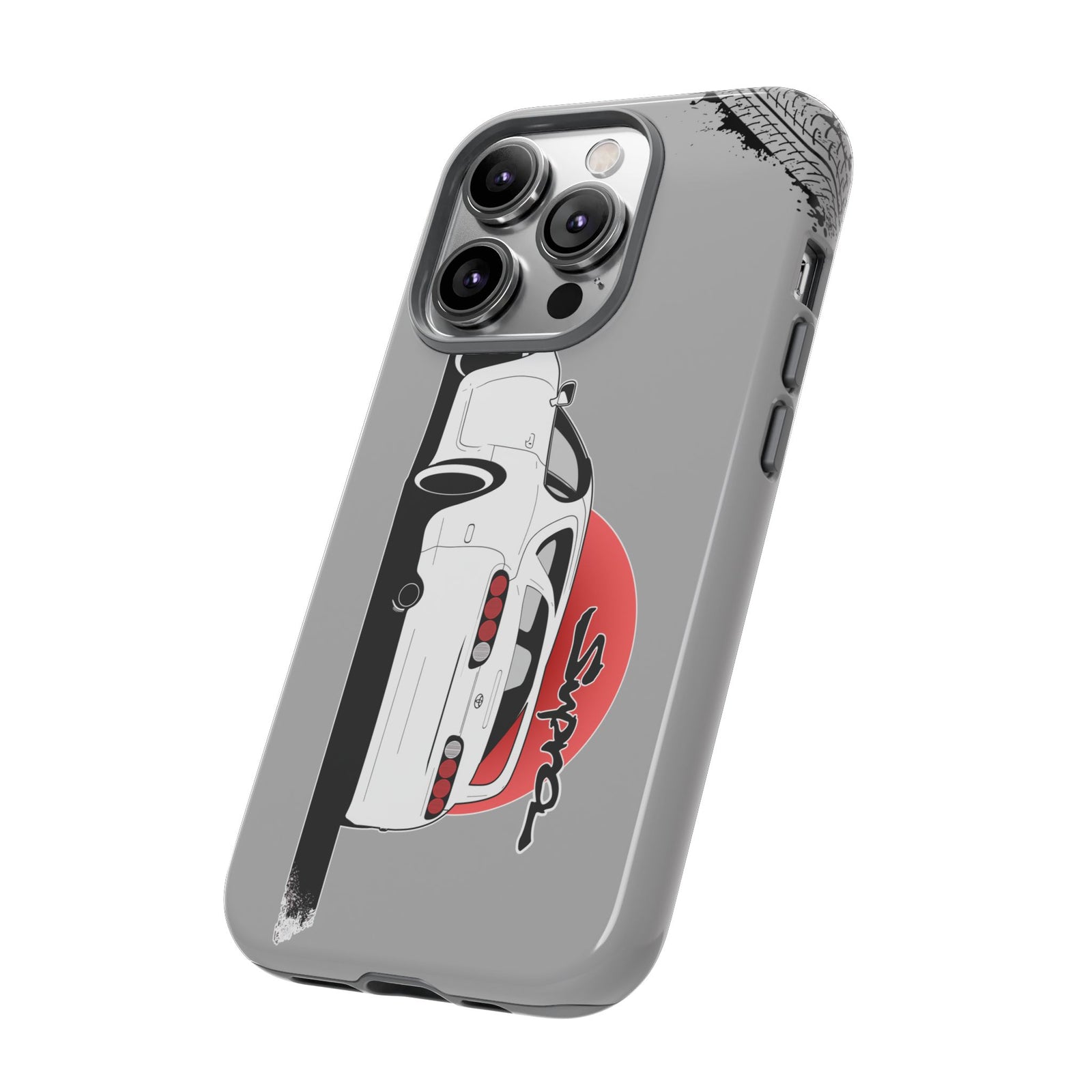 MKIV A80 Supra 2JZ Beast Tough Phone Case - iPhone 14 Pro, glossy, side view