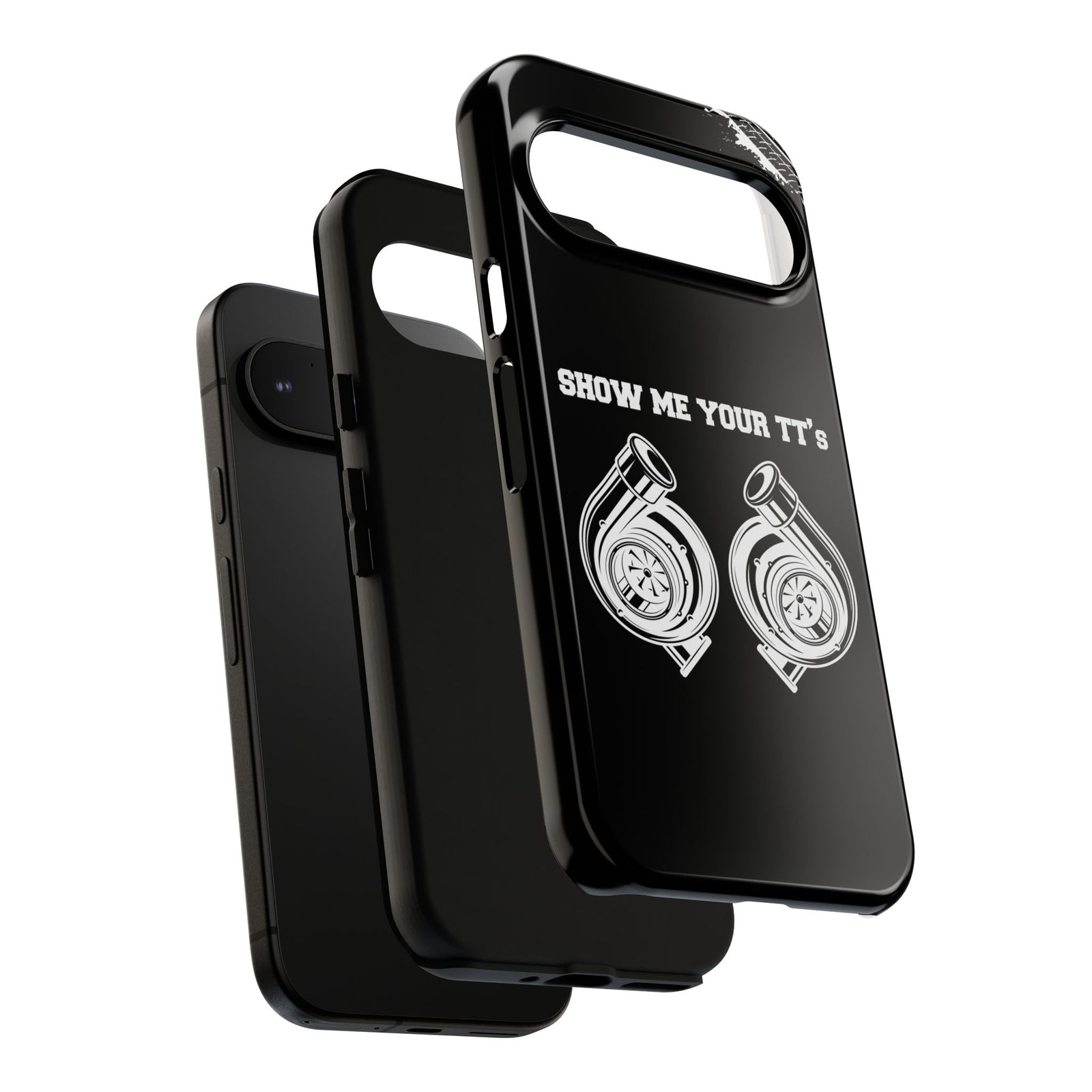 Show Me Your TTs Twin Turbo Tough Phone Case | Funny Car Guy Gift
