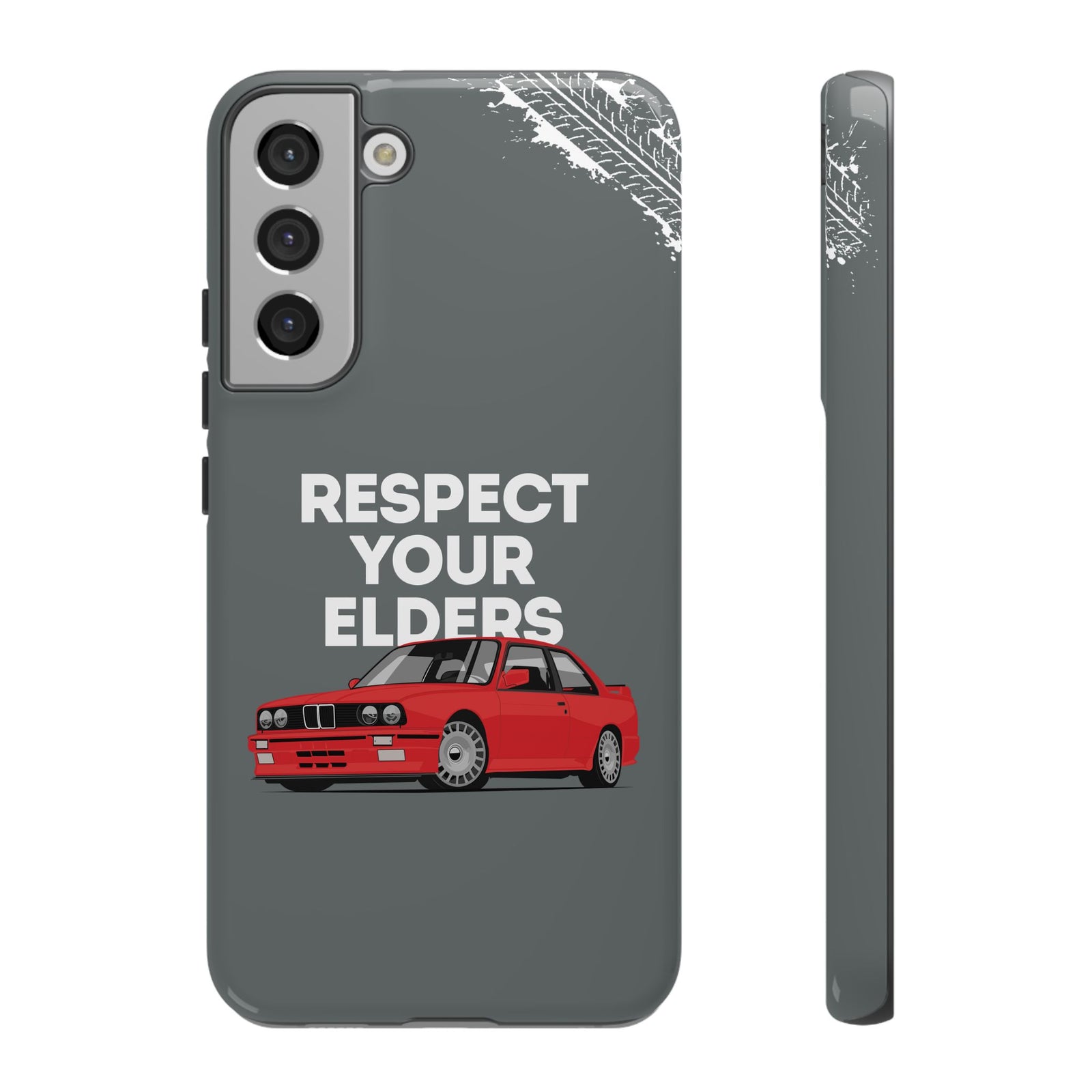 E30 M3 Respect Your Elders Tough Phone Case | Classic Car Guy Gift