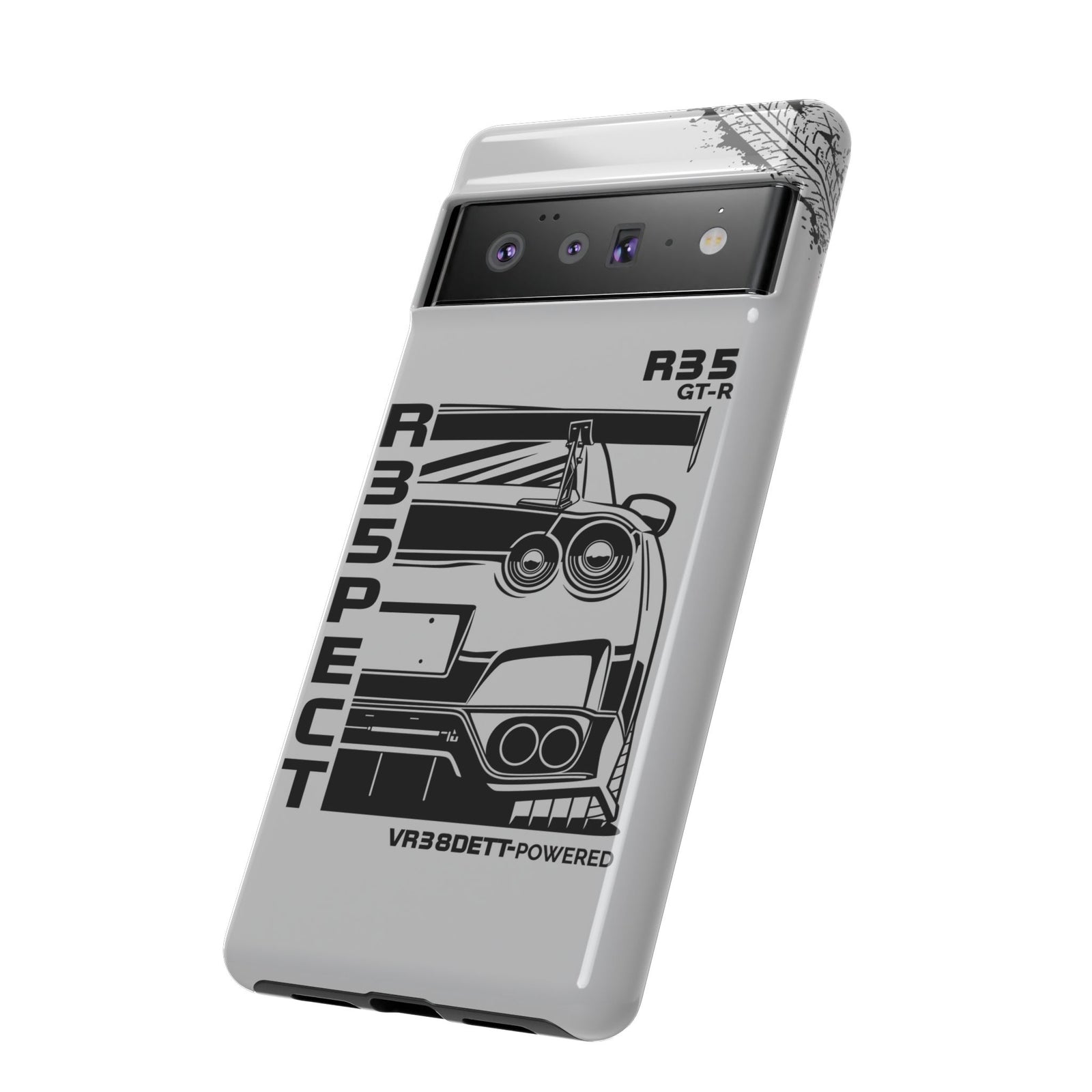 JDM Front View Tough Phone Case - iPhone 13 Mini, glossy, lifestyle photo
