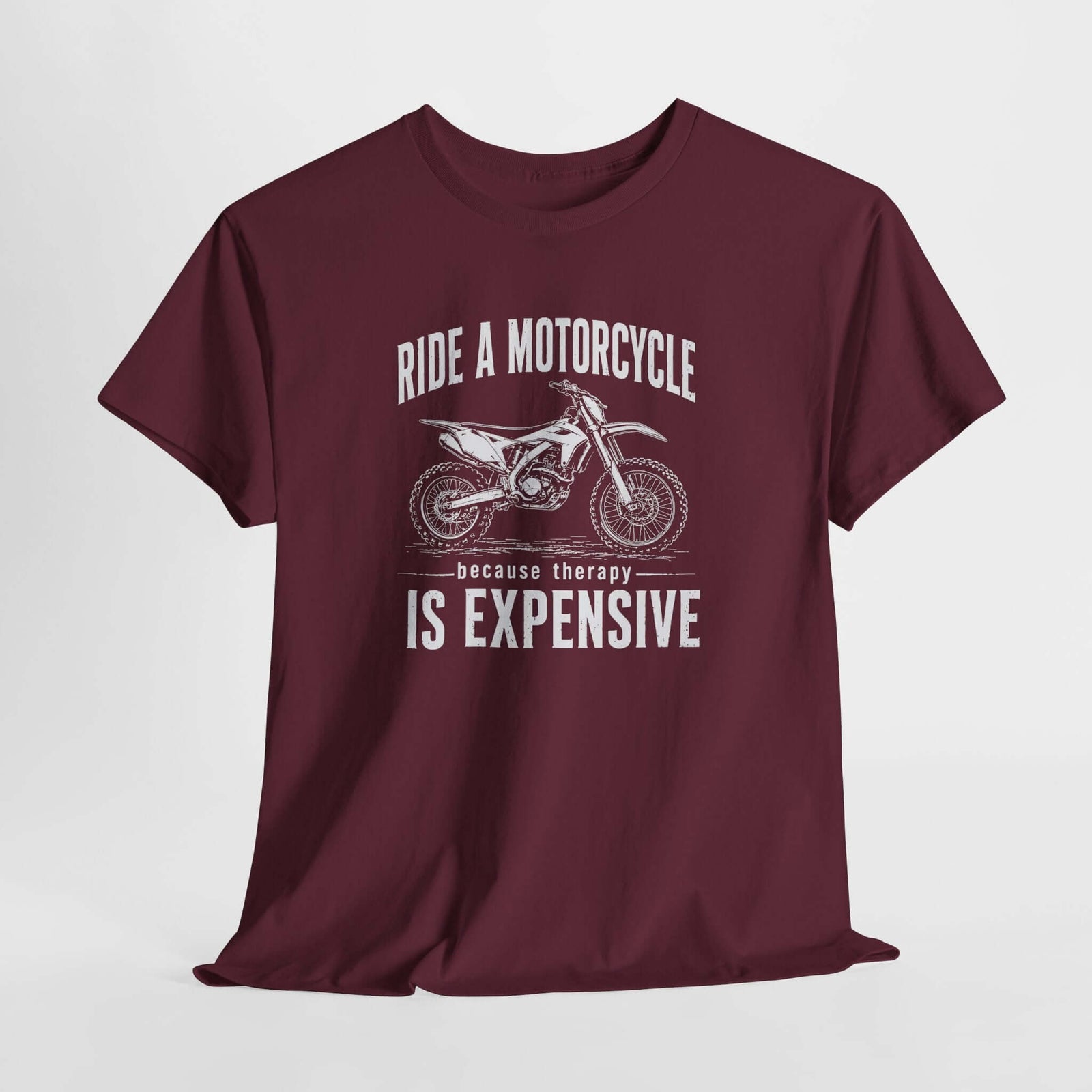 Dirt bike t-shirt design close-up