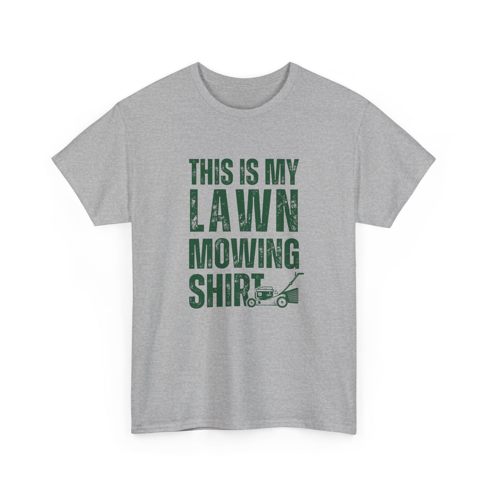 This Is My Lawn Mowing Shirt | Funny Yard Work Tee