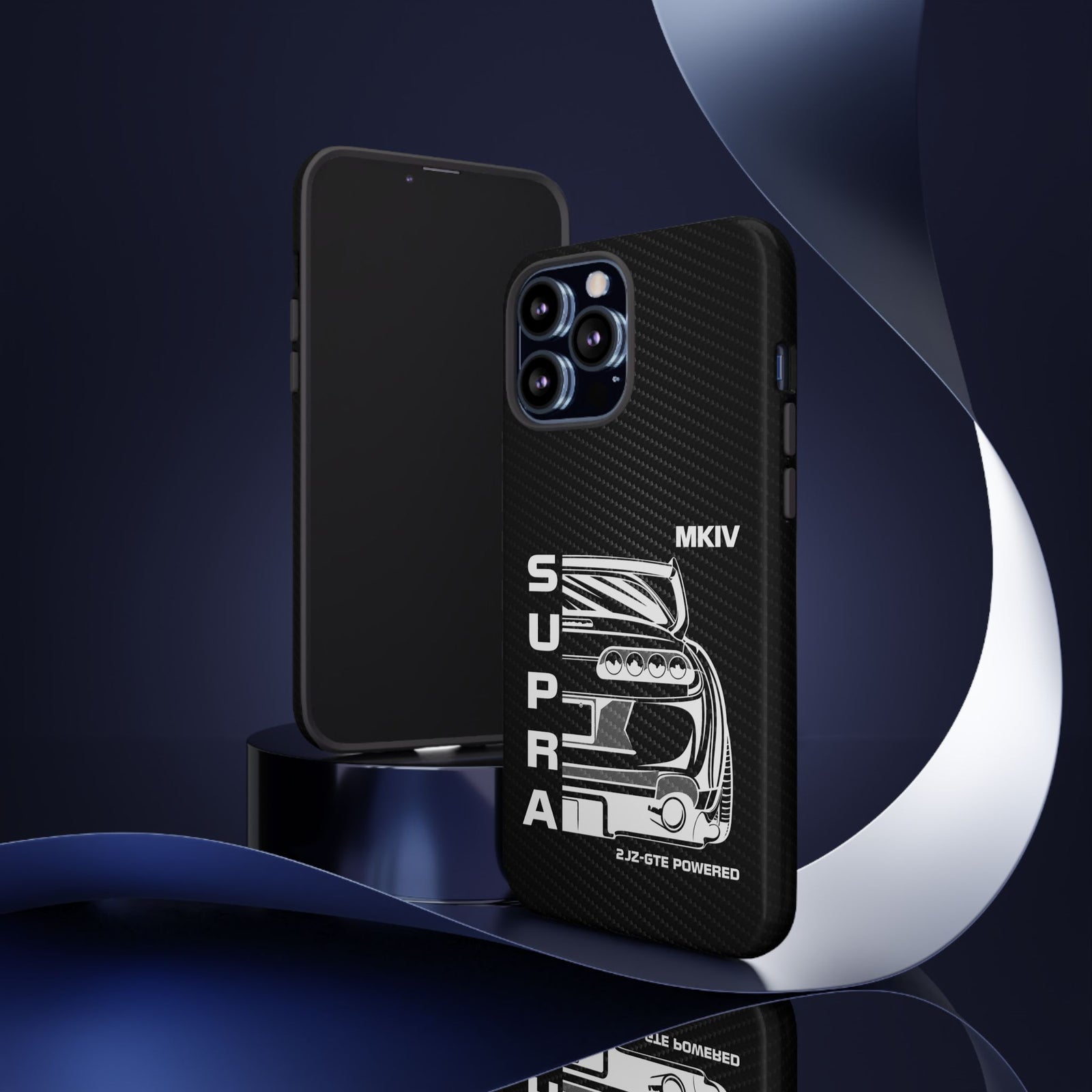 JDM Back View Tough Phone Case - iPhone 13 Pro Max, glossy, lifestyle photo