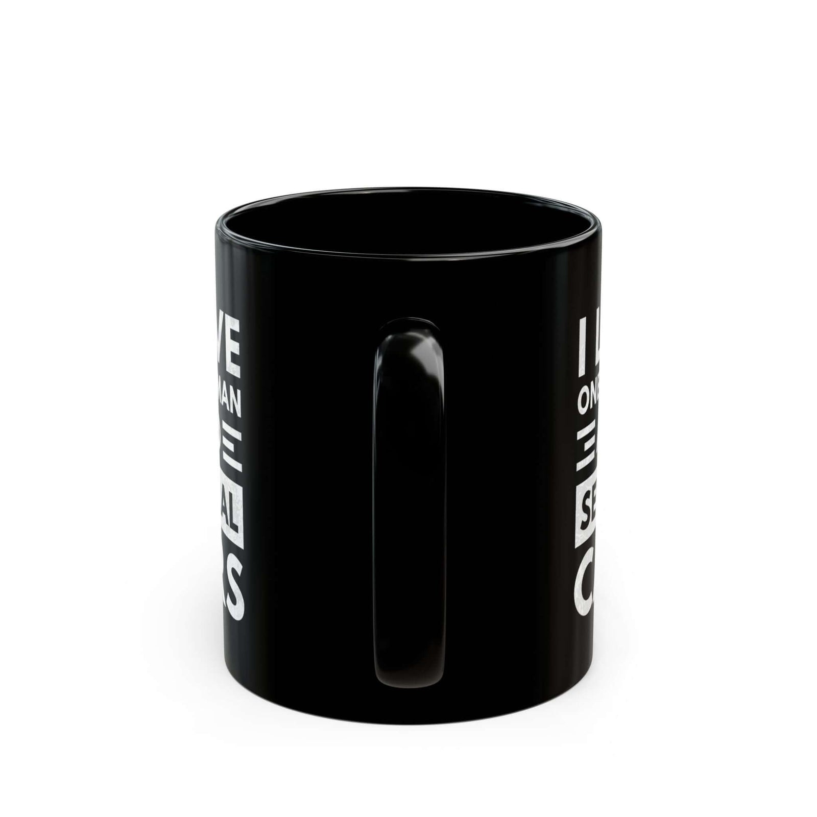 I Love One Woman and Several Cars Coffee Mug coffee mug gift - car guy present