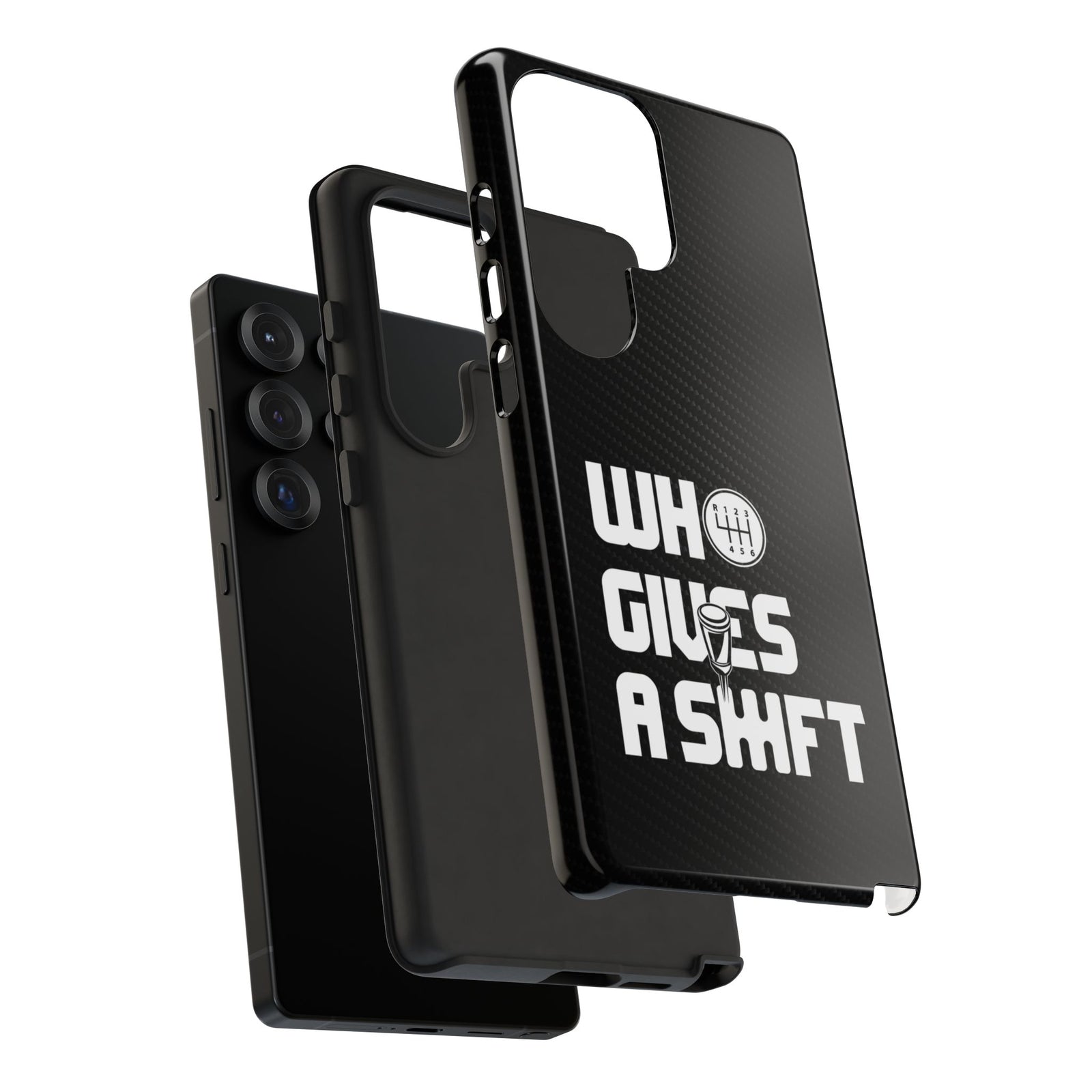 Who Gives a Shift Car Tough Phone Case | Funny Car Guy Gift