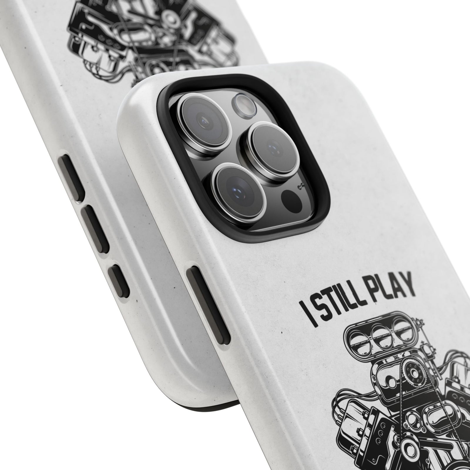 I Still Play with Blocks Engine Swap Tough Phone Case | Car Mechanic Gift
