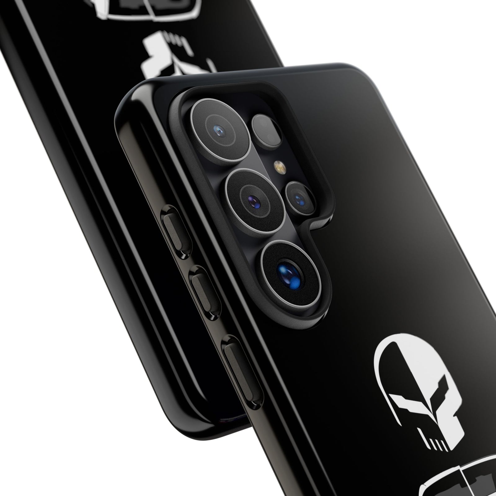 Corvette Punisher Skull Tough Phone Case | Muscle Car Guy Gift