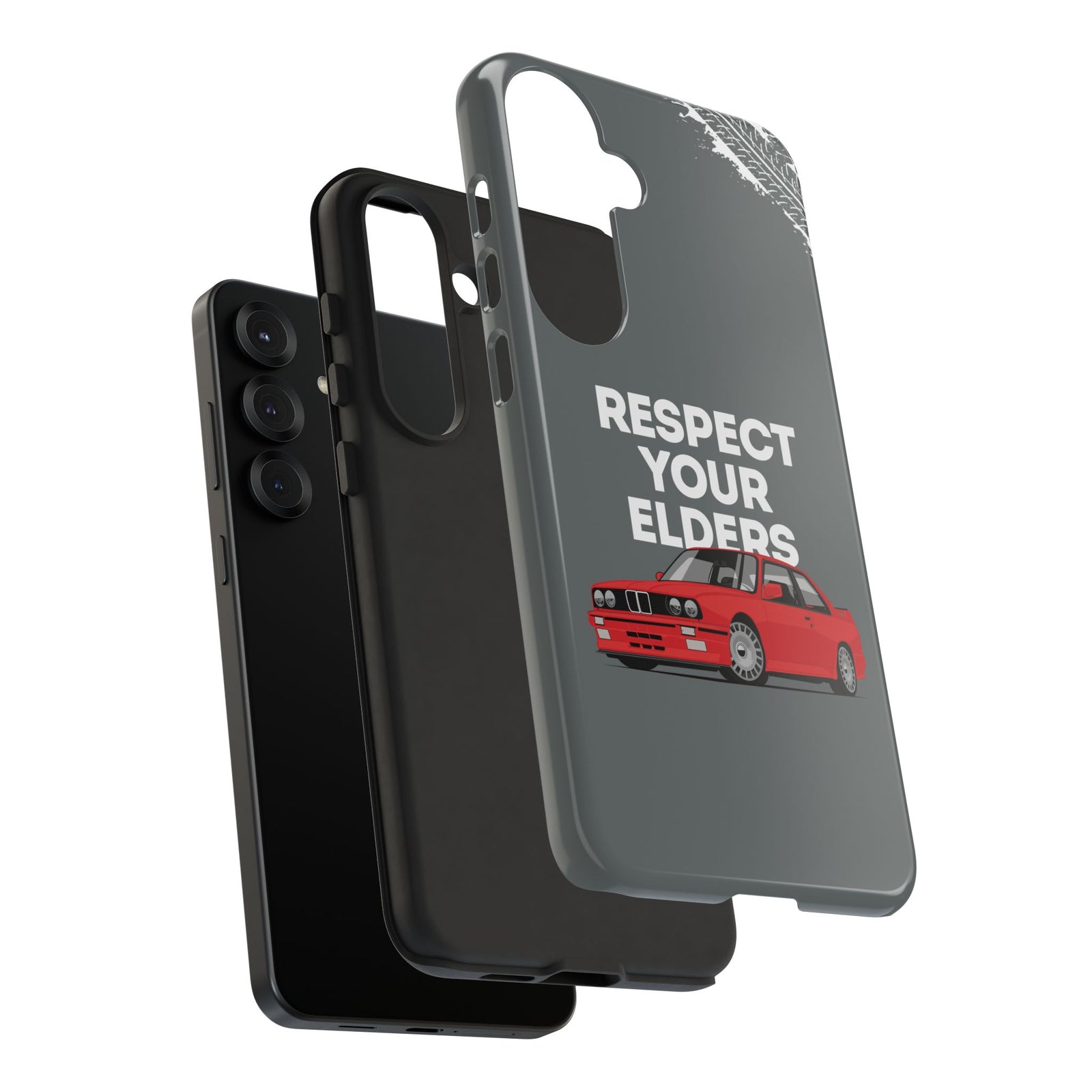 E30 M3 Respect Your Elders Tough Phone Case | Classic Car Guy Gift