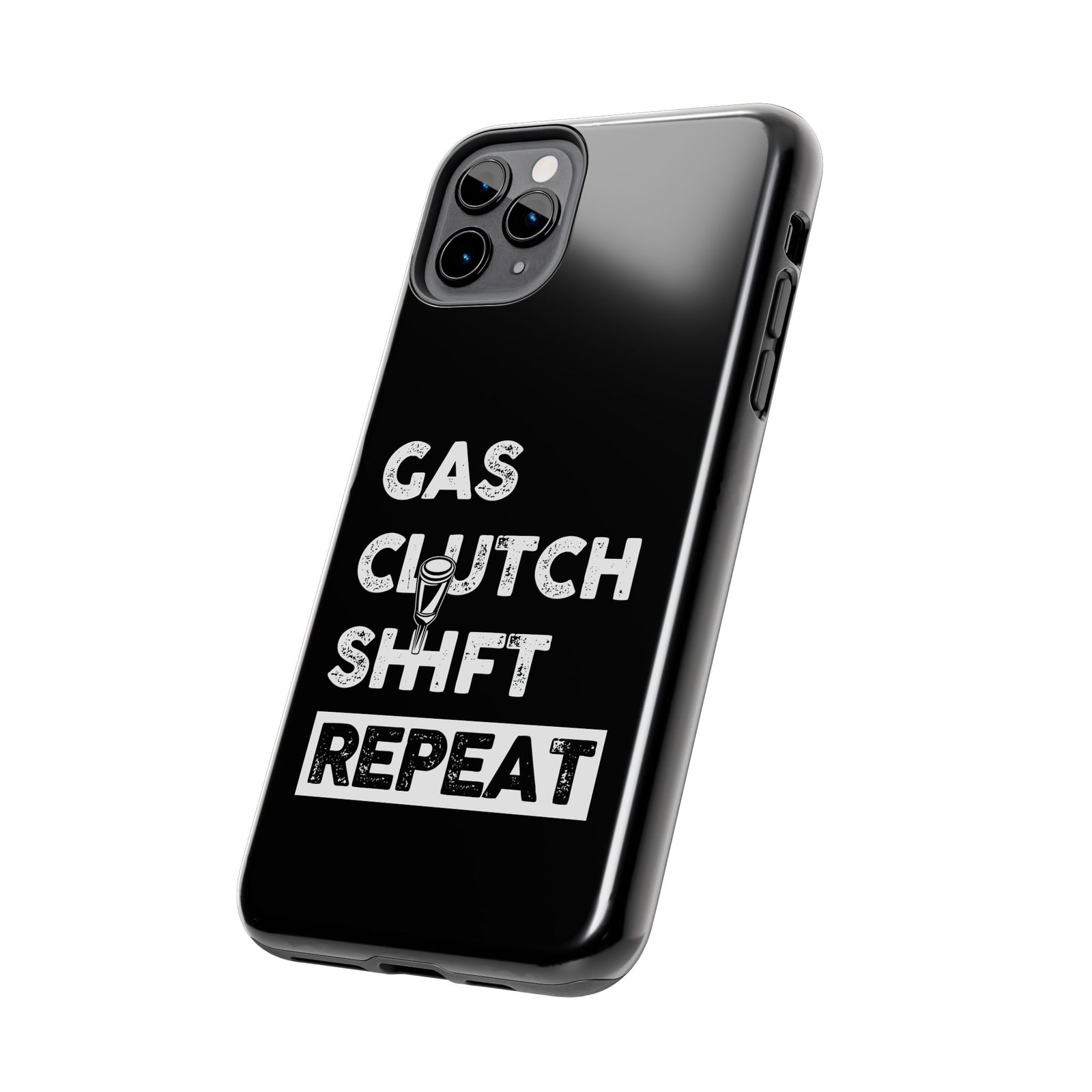 Gas Clutch Shift Repeat Phone Case | JDM Manual Transmission Gift