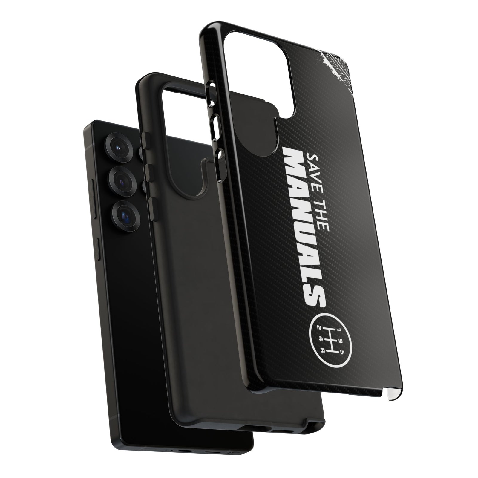 Save The Manuals Tough Phone Case | Manual Transmission Car Guy Gift
