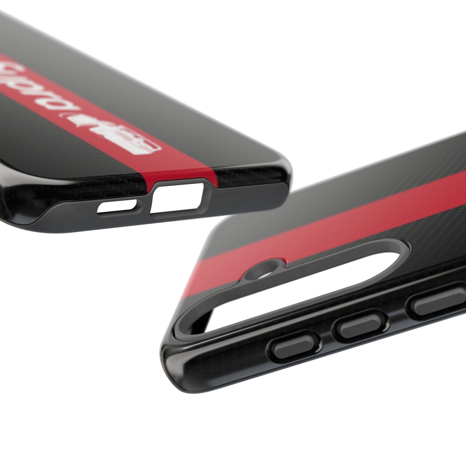 JDM Style Design Tough Phone Case - Samsung Galaxy S24, glossy, camera cutout close-up