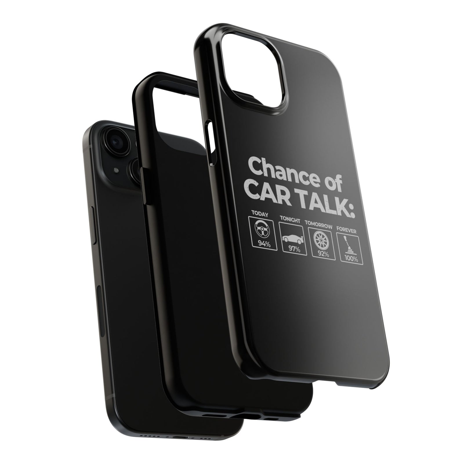 100% Chance of Car Talk Phone Case | Car Enthusiast Gift