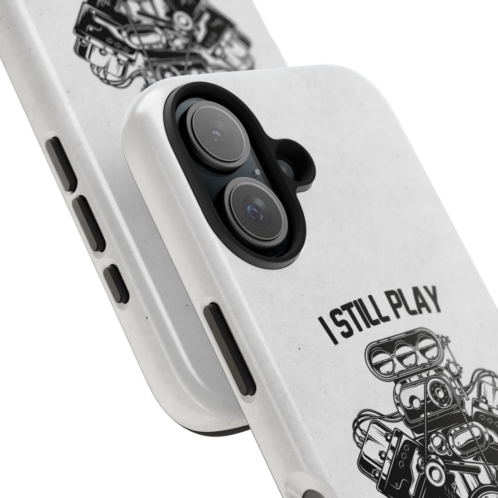 I Still Play with Blocks Engine Swap Tough Phone Case | Car Mechanic Gift