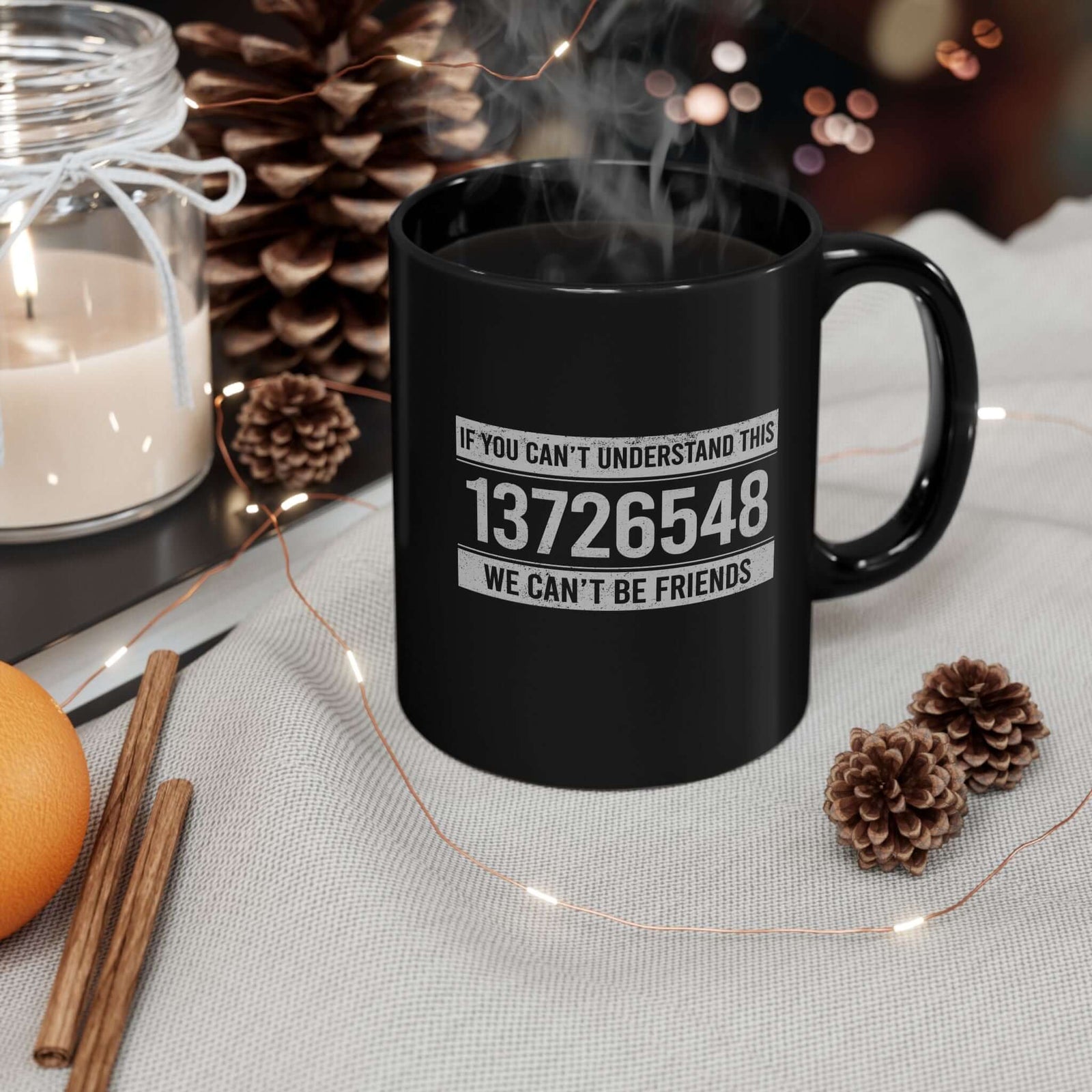 13726548 V8 Firing Order Coffee Mug mug handle view - car lover gift