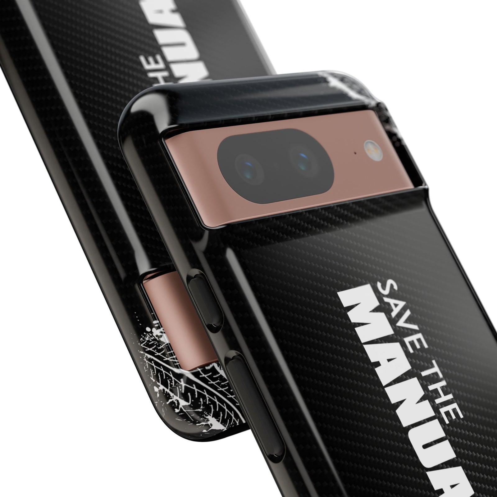 Save The Manuals Tough Phone Case | Manual Transmission Car Guy Gift
