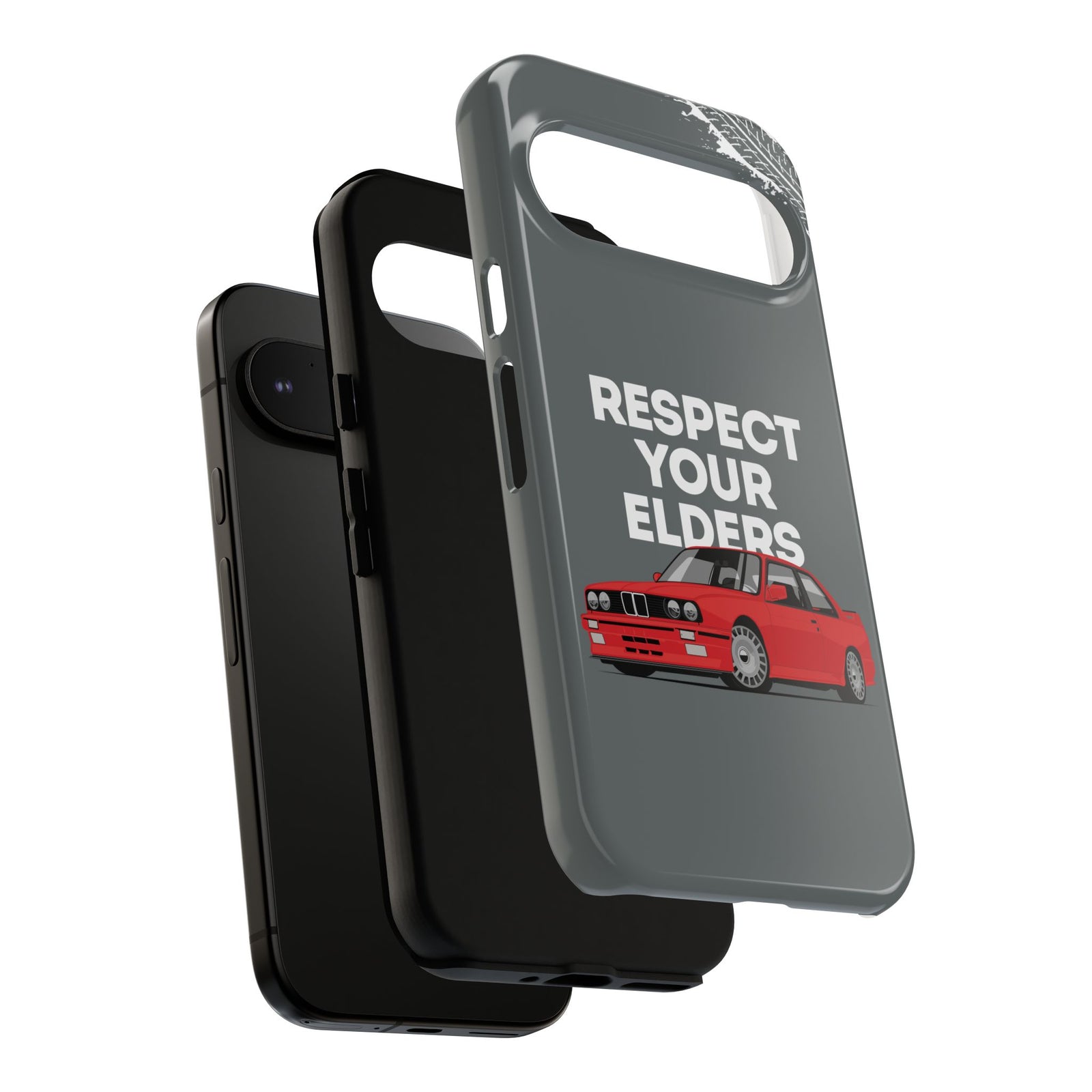 E30 M3 Respect Your Elders Tough Phone Case | Classic Car Guy Gift