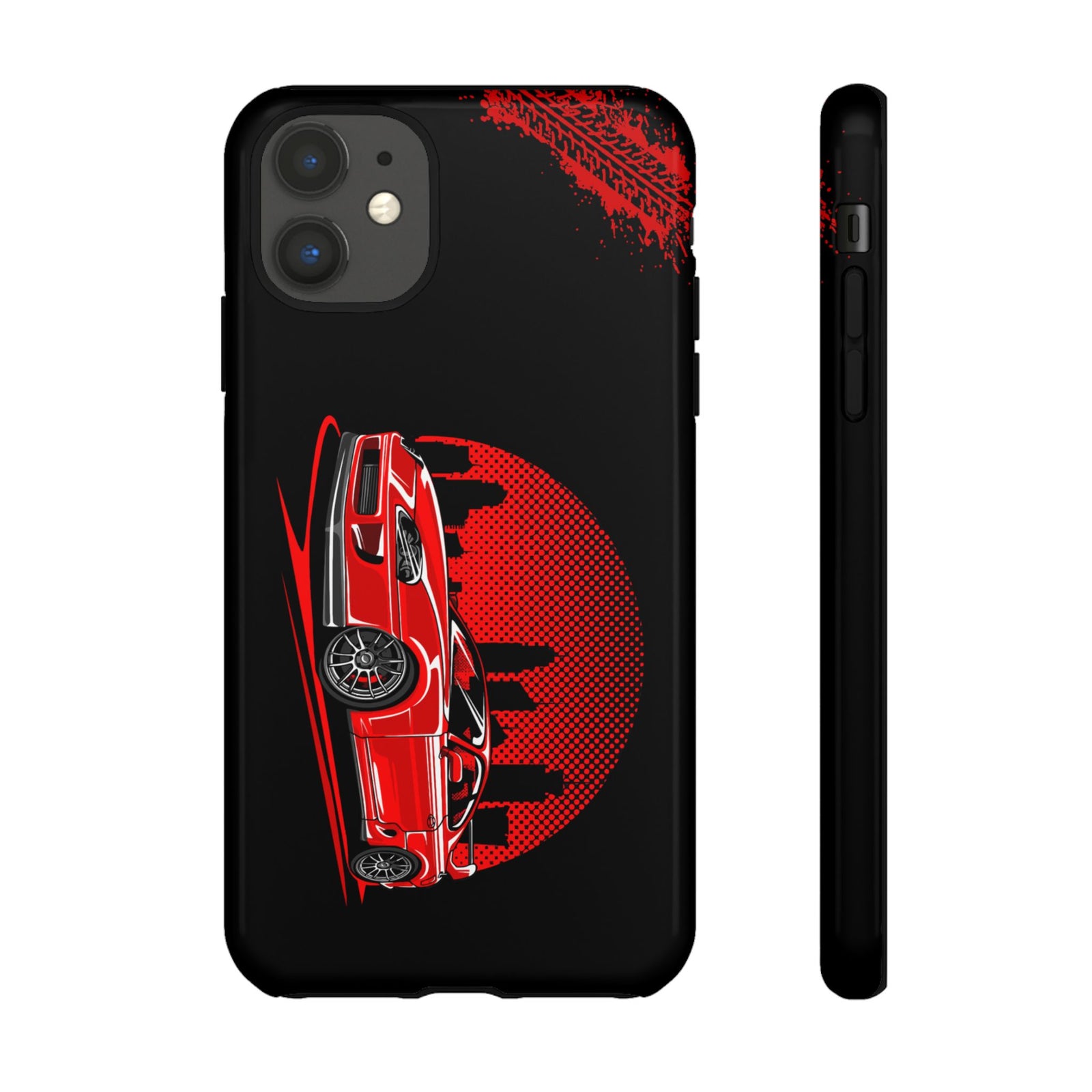 MKIV A80 Supra 2JZ Red City Tough Phone Case | JDM Car Guy Gift