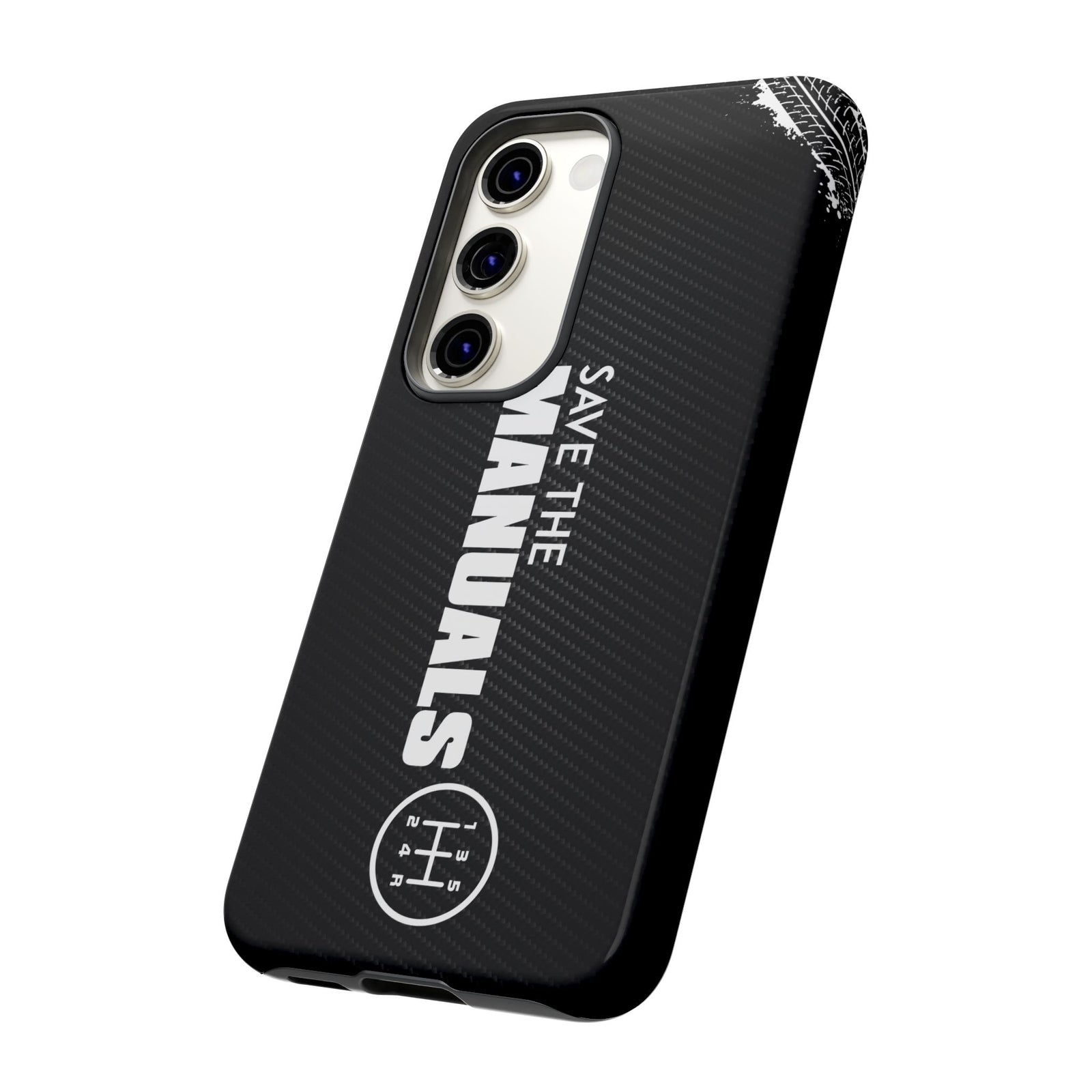 Save The Manuals Tough Phone Case | Manual Transmission Car Guy Gift