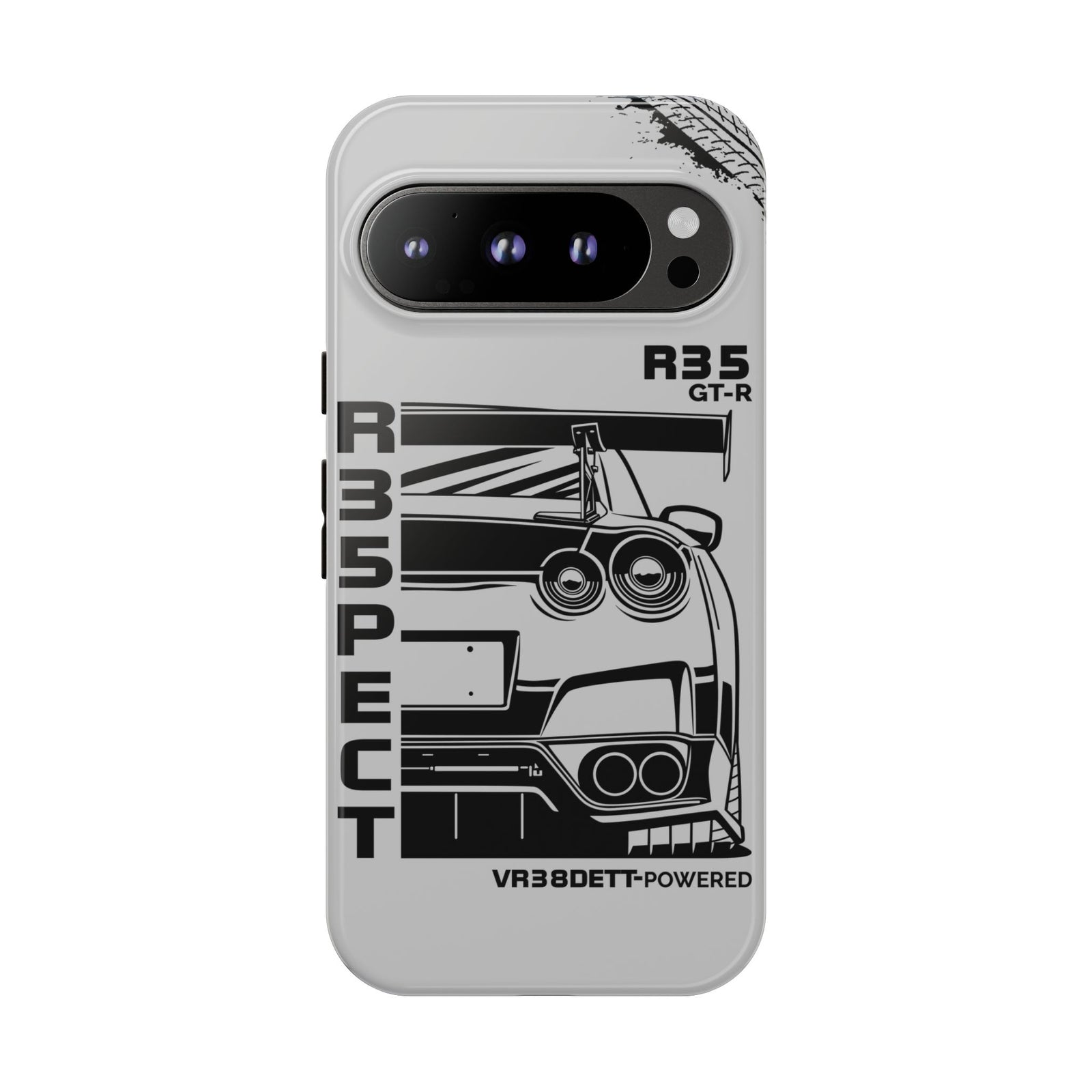 JDM Front View Tough Phone Case - Google Pixel 9 Pro, glossy, front view