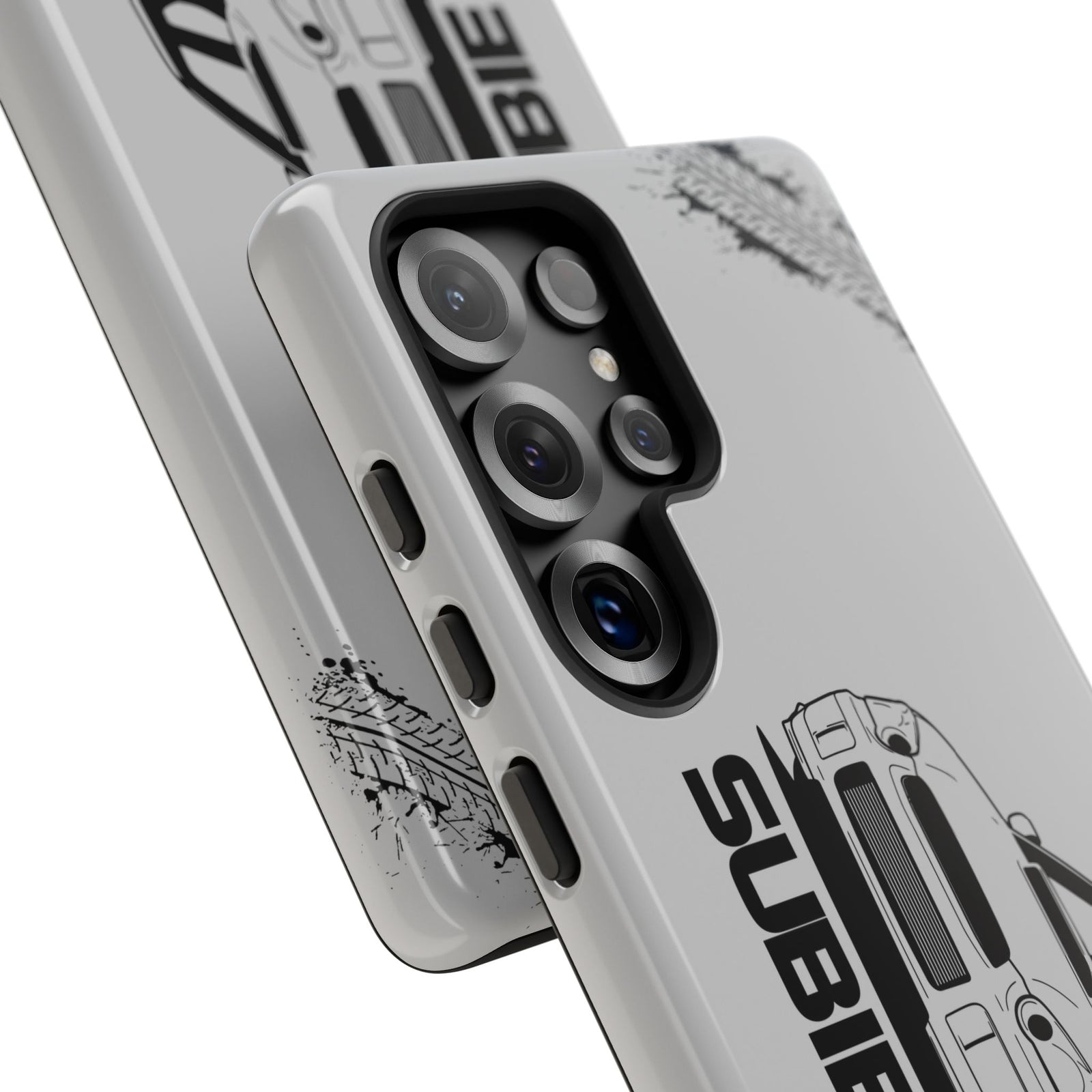 JDM Gang Tough Phone Case - Samsung Galaxy S25 Ultra, glossy, camera cutout close-up