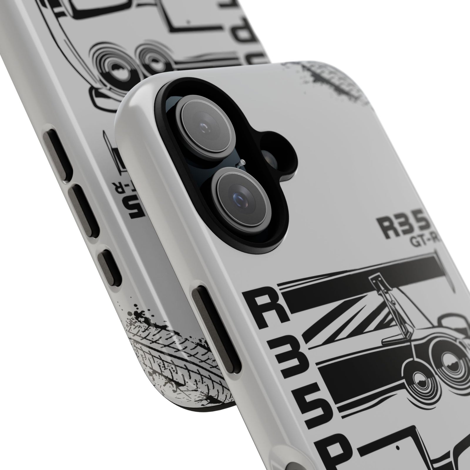 JDM Front View Tough Phone Case - Samsung Galaxy S23, glossy, lifestyle photo