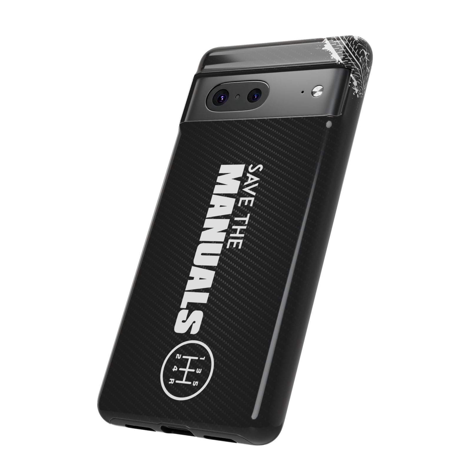 Save The Manuals Tough Phone Case | Manual Transmission Car Guy Gift