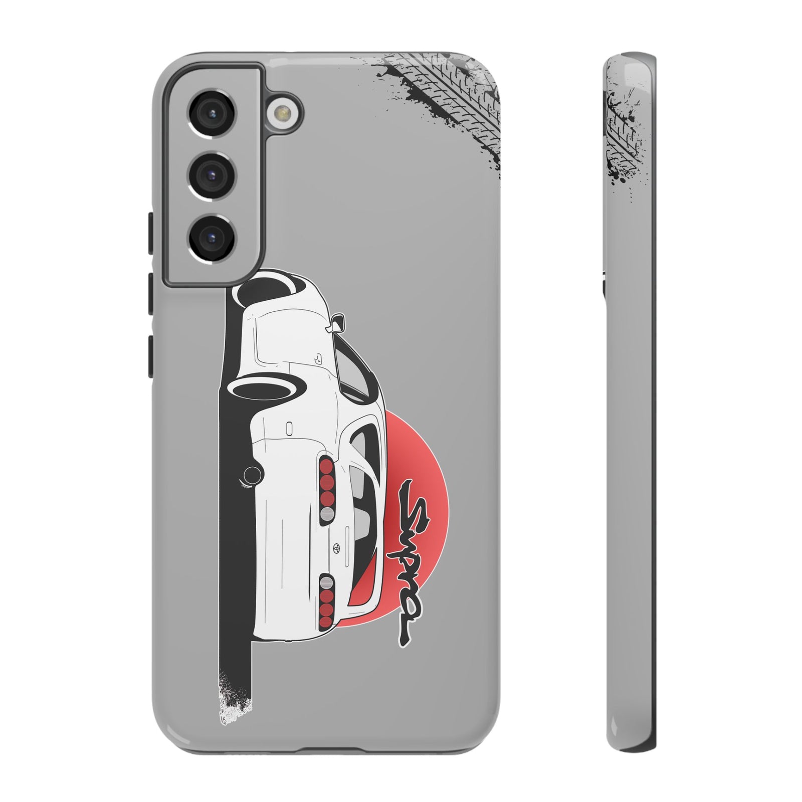 MKIV A80 Supra 2JZ Beast Tough Phone Case - Samsung Galaxy S22 Plus, glossy, front and side view