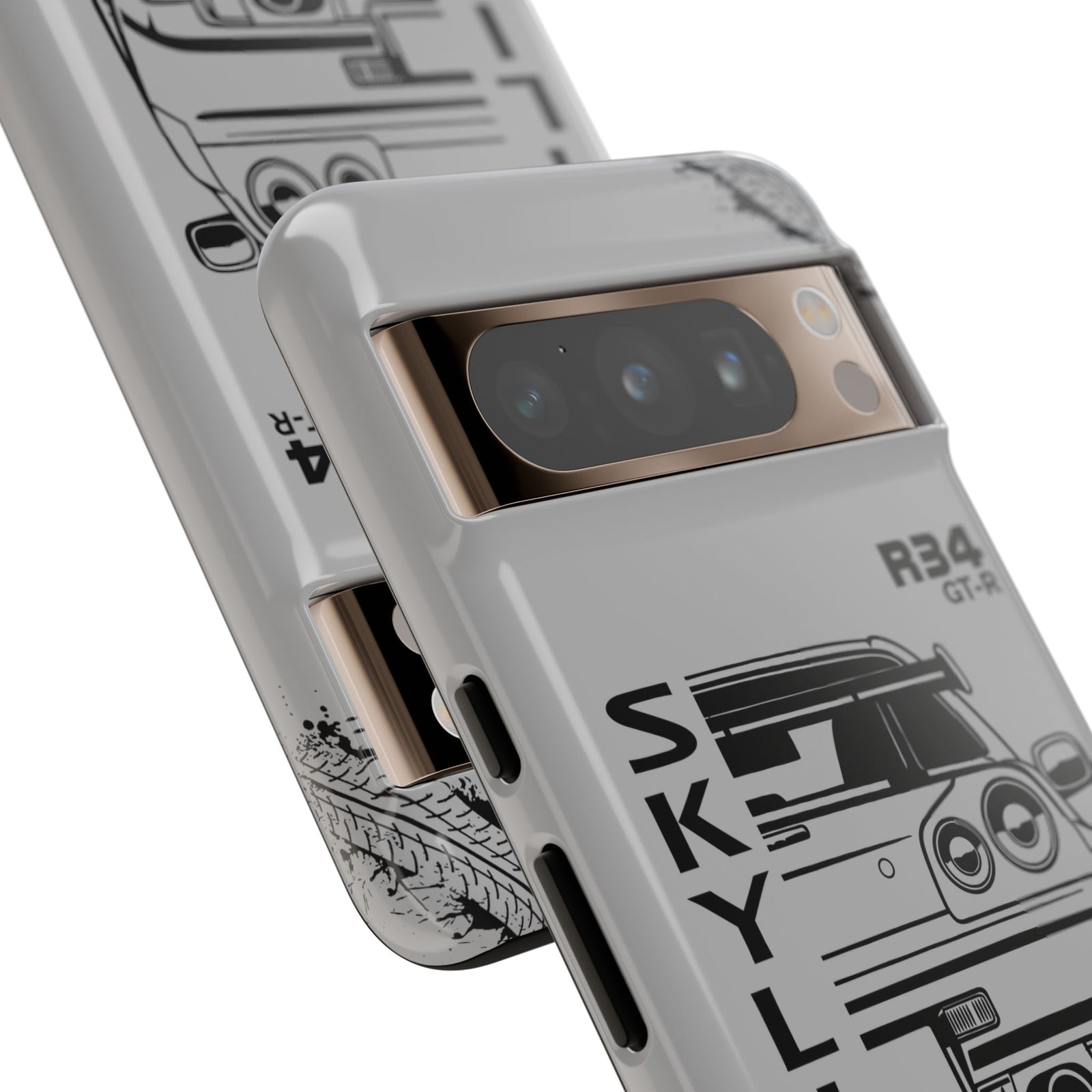 R34 Skyline GTR BNR34 Godzilla Tough Phone Case | JDM Car Gift
