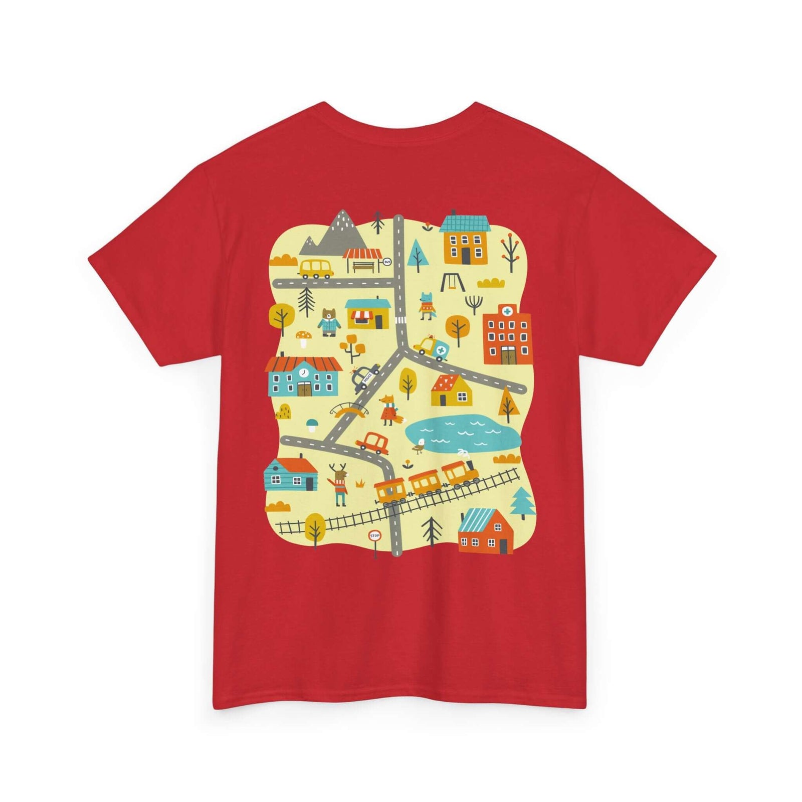 City Play Roads T-Shirt | Funny Dad Gift for Car Lovers