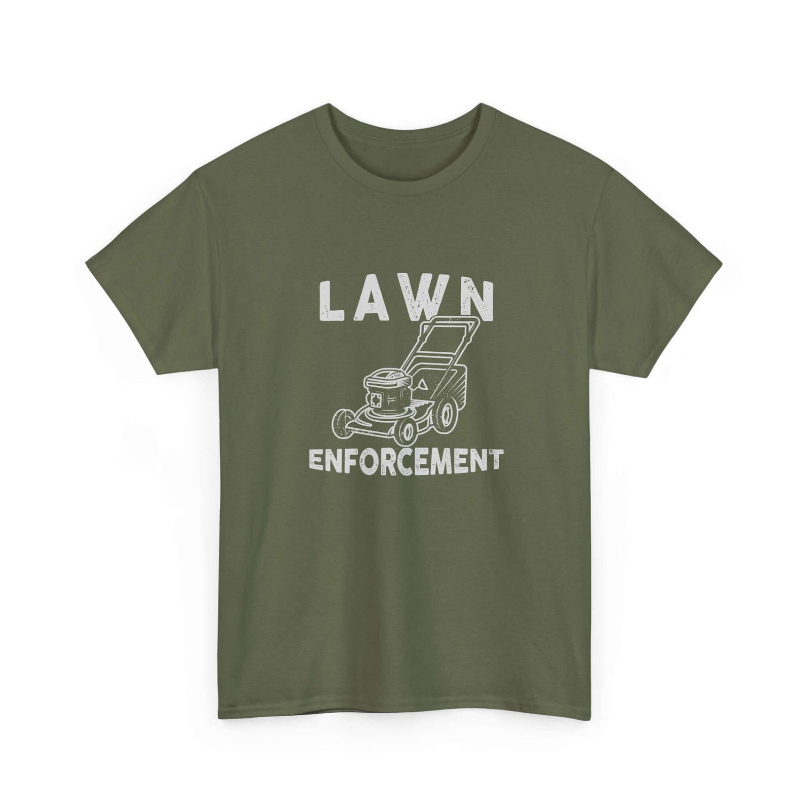 Lawn Enforcement T-Shirt | Funny Lawn Care Gift for Men