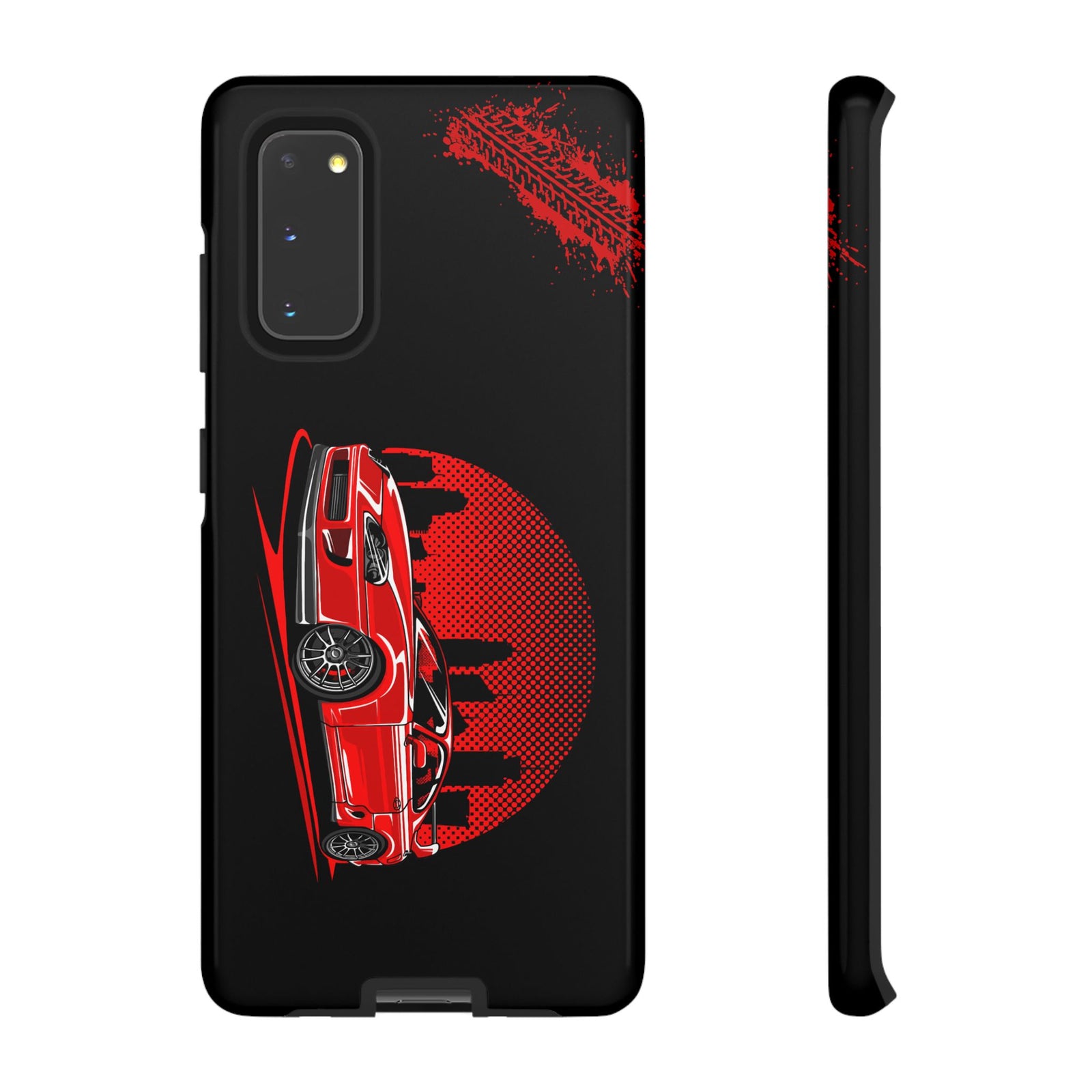MKIV A80 Supra 2JZ Red City Tough Phone Case | JDM Car Guy Gift