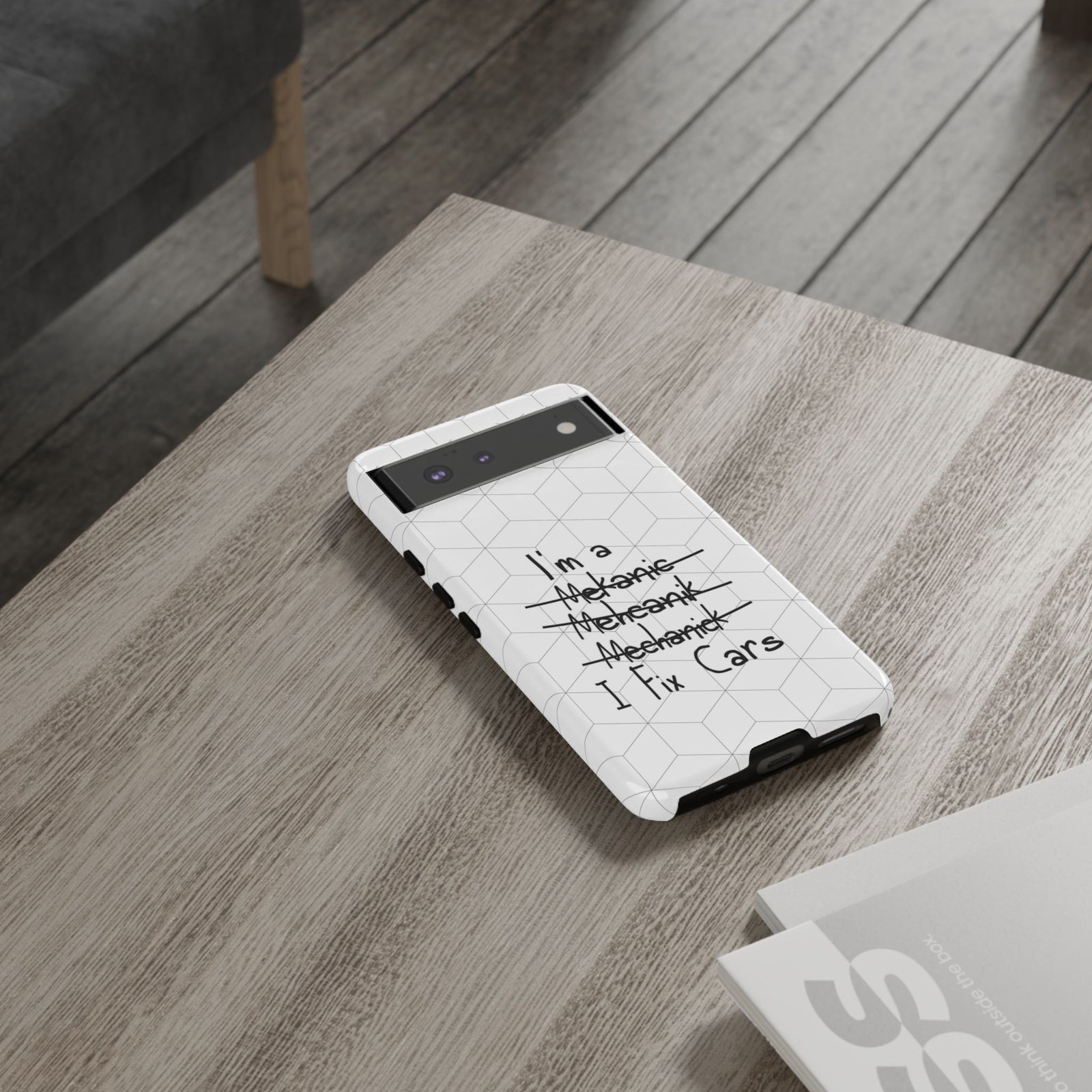 Mechanic I Fix Cars Funny Tough Phone Case | Car Guy Gift