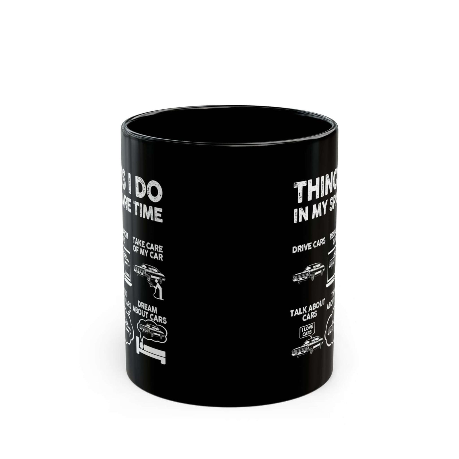 Things I Do In My Spare Time Mug ceramic coffee mug - gift for car fans