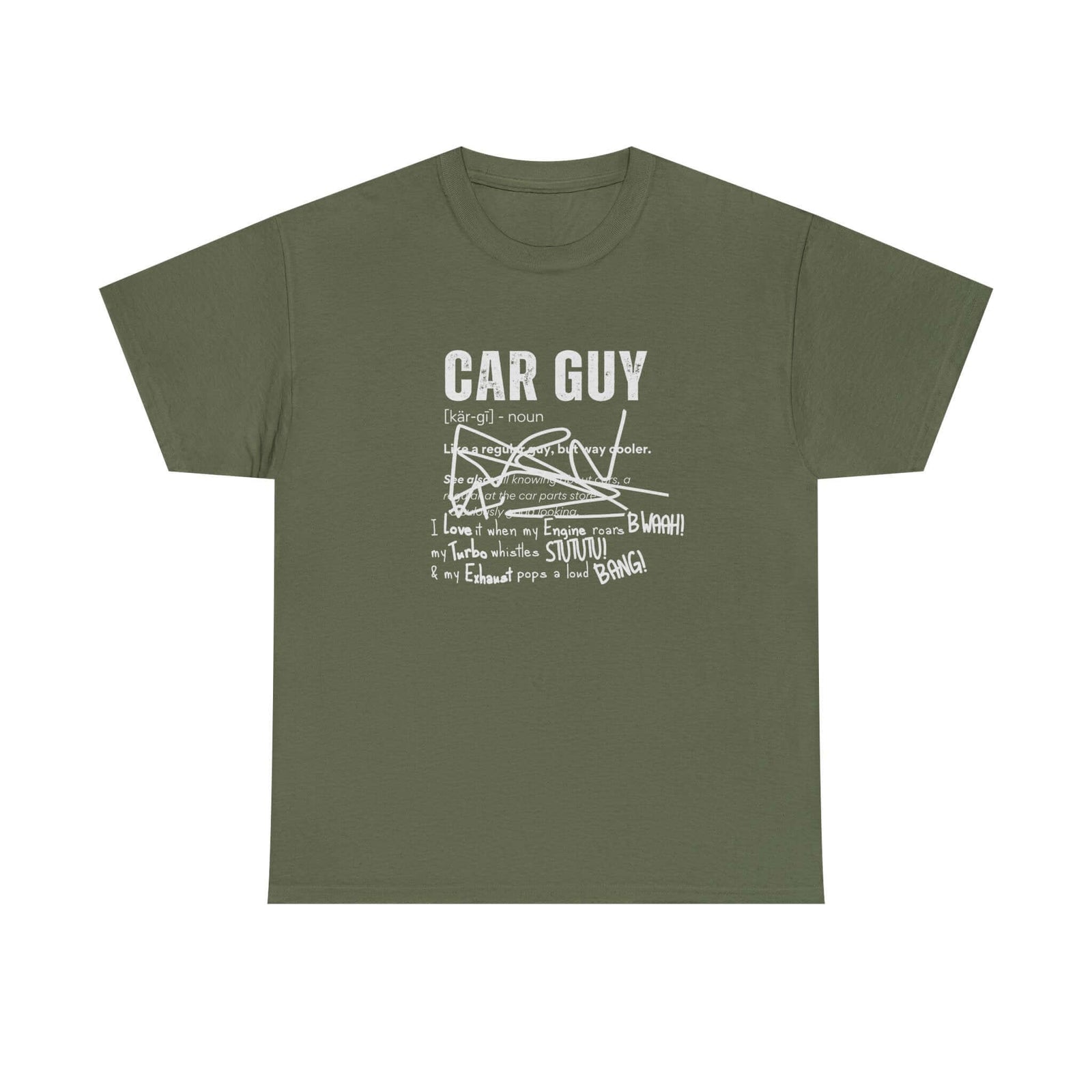 Car guy definition t-shirt - funny car enthusiast gift - car lover tee