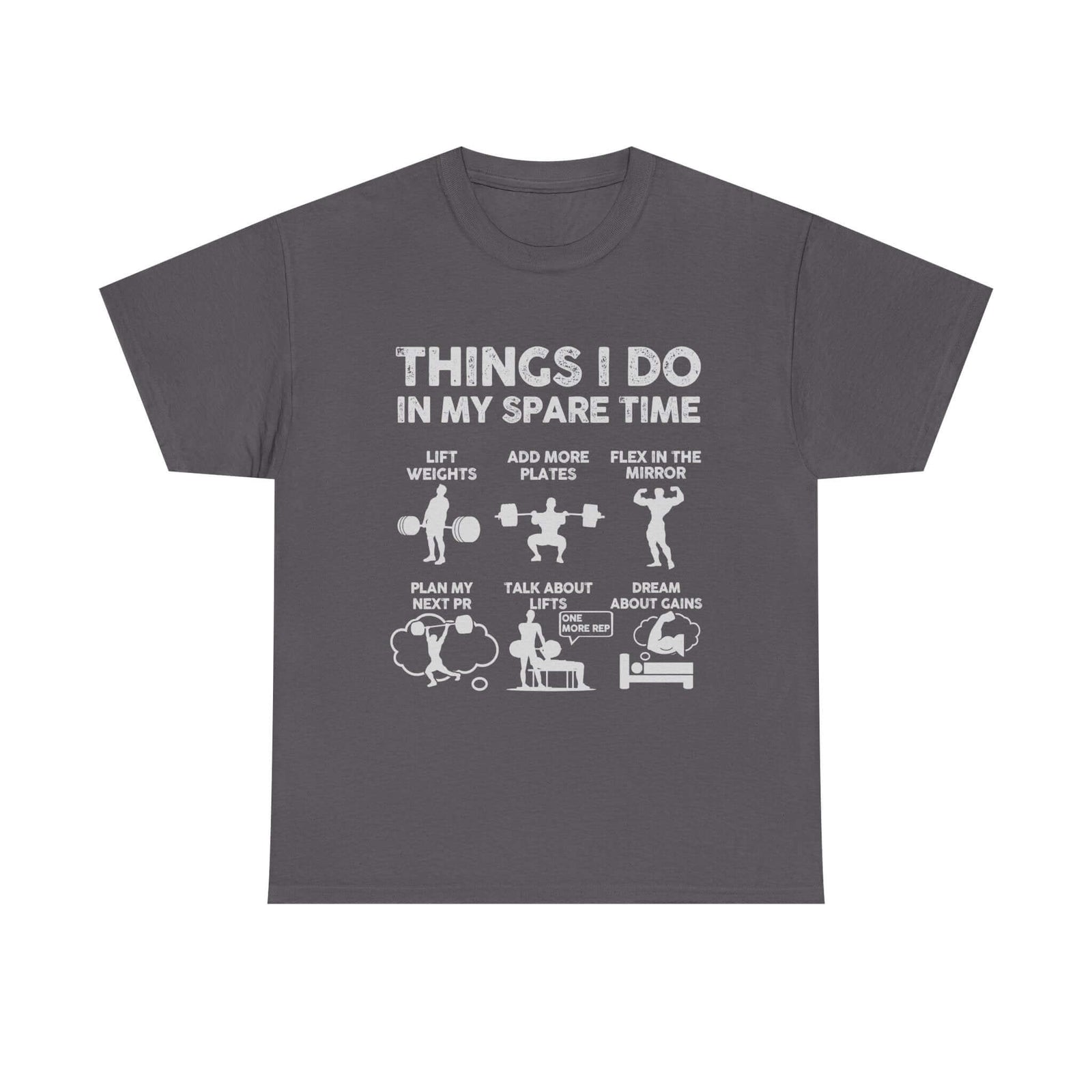 Things I Do In My Spare Time T-Shirt shirt back view - car enthusiast tee